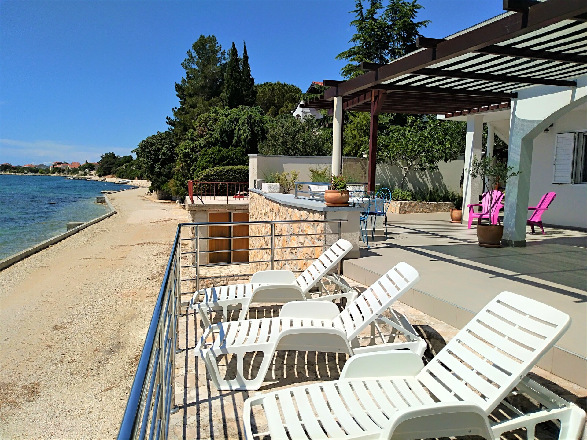 Vrijstaande villa Poseidon met zeezicht en terras in Sveti Petar na Moru - foto 21