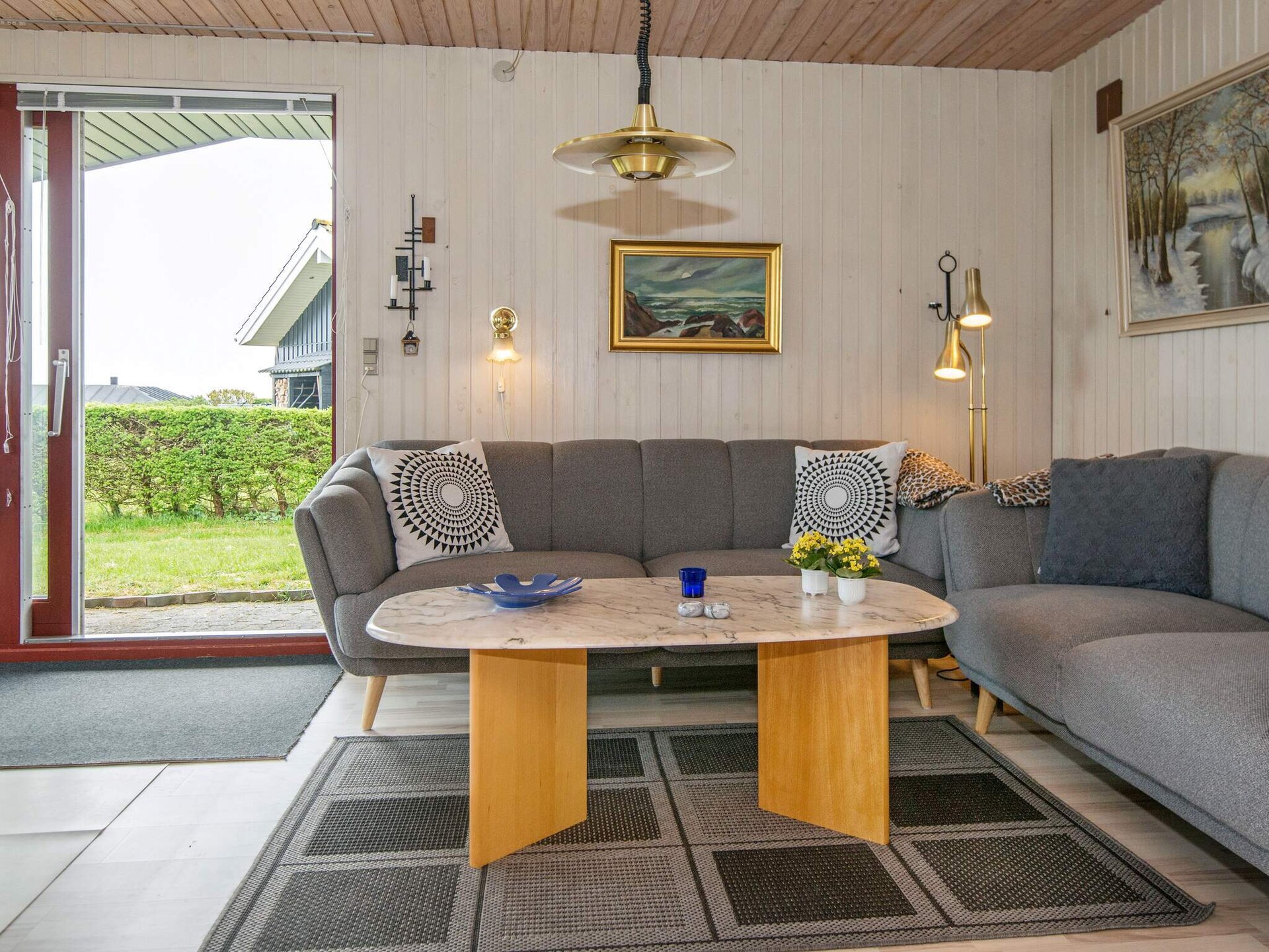 Op 550 m van zee: Licht vakantiehuis in Hejls voor 5 personen - foto 13