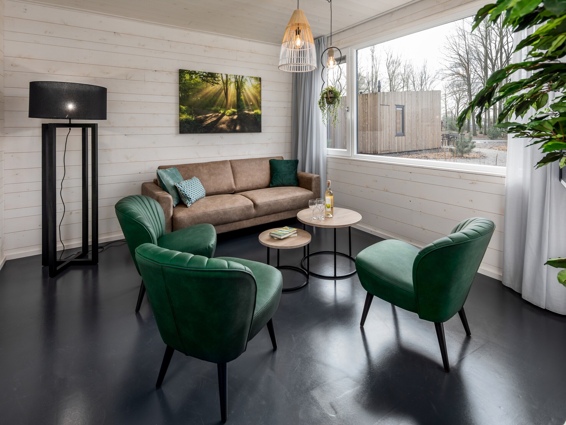 Moderne 6-persoons lodge met tuin in bosrijk Schaijk - foto 9