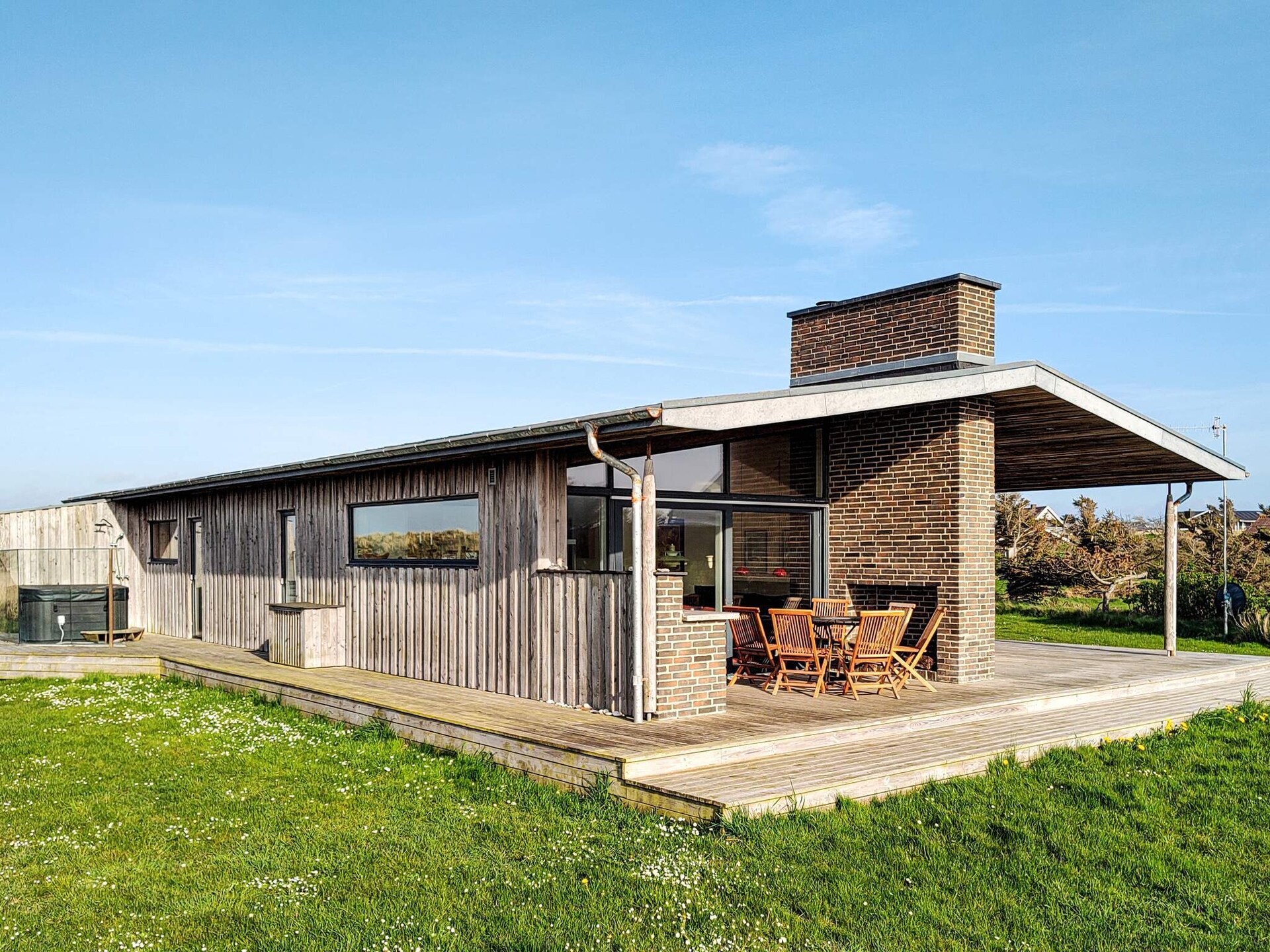 Op 400 m van zee: Licht vakantiehuis in Vestervig met whirlpool - foto 1