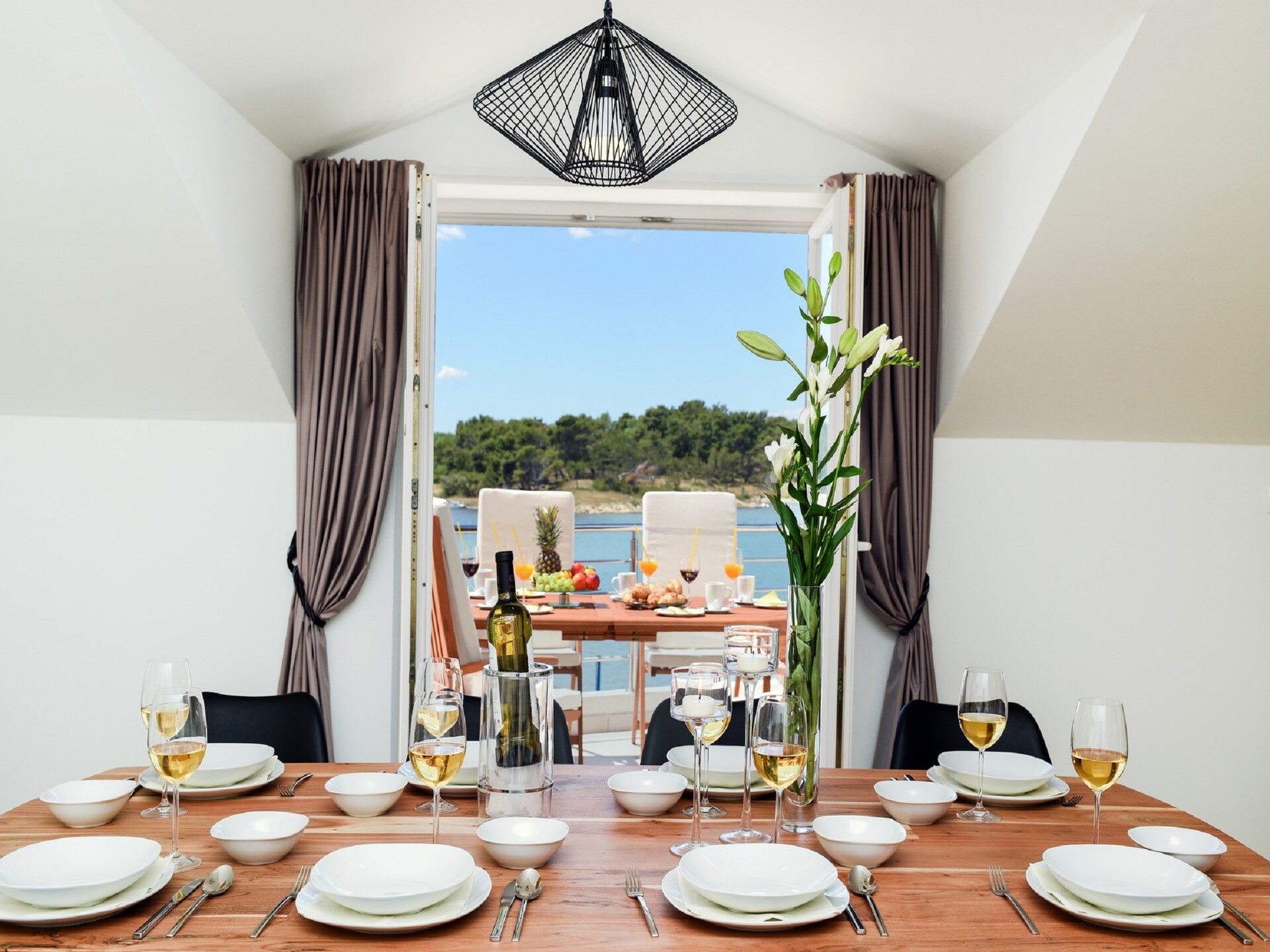 Moderne villa voor 8 in Nin, 300m van strand met zeezicht - foto 39