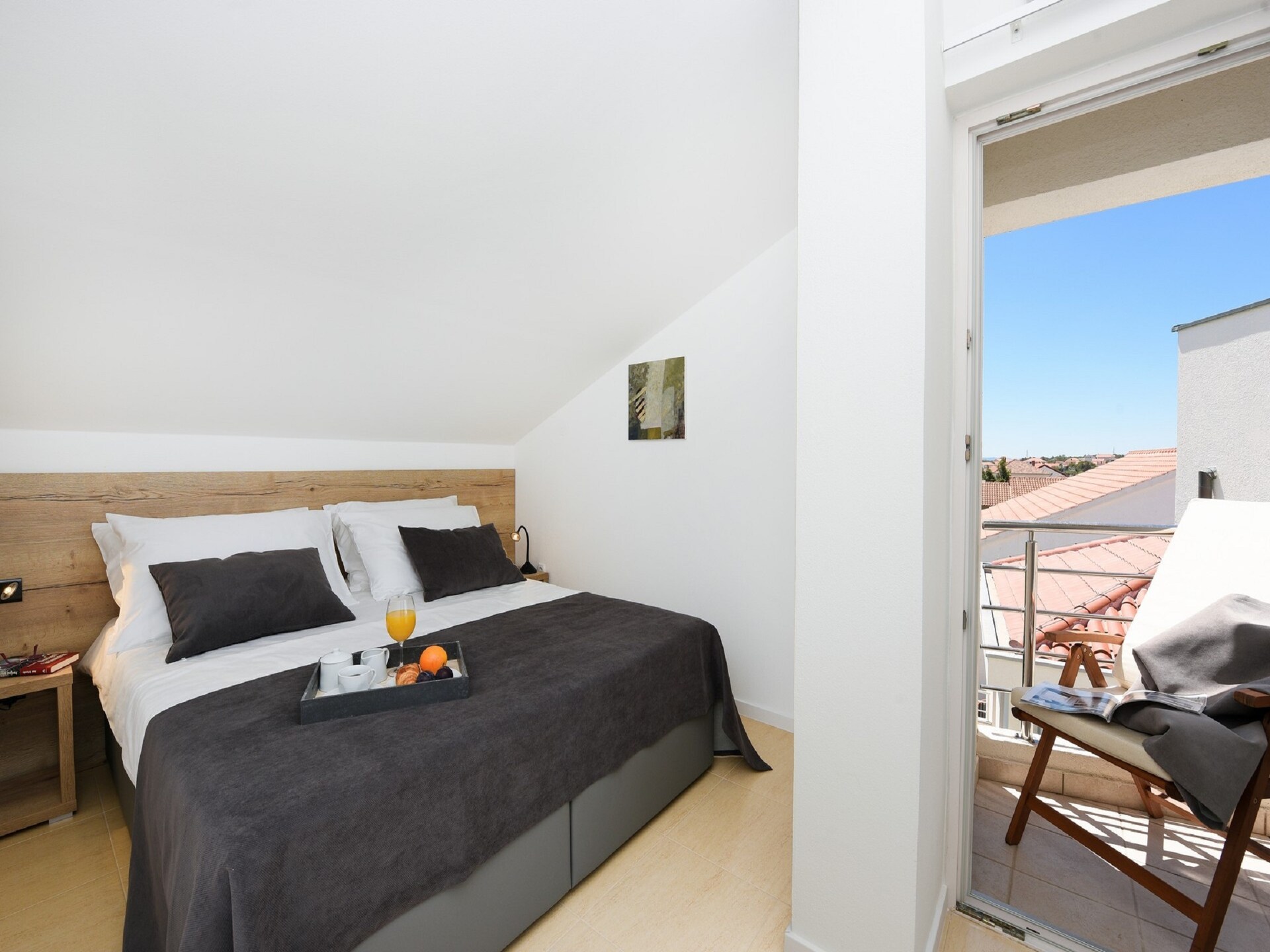 Moderne villa voor 8 in Nin, 300m van strand met zeezicht - foto 6