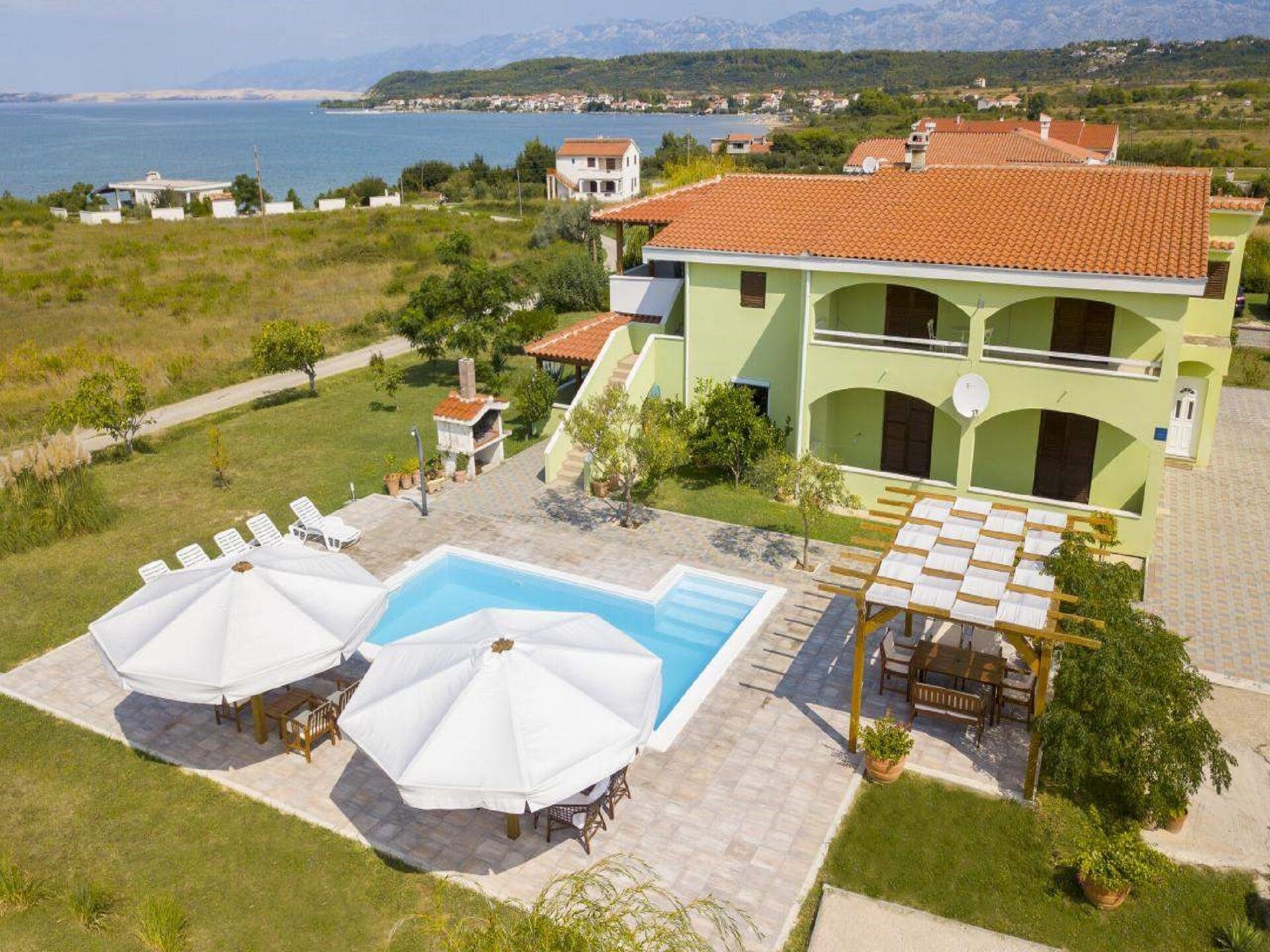 Luxe appartement Meri aan zee in Ljubač voor 7 personen - foto 2