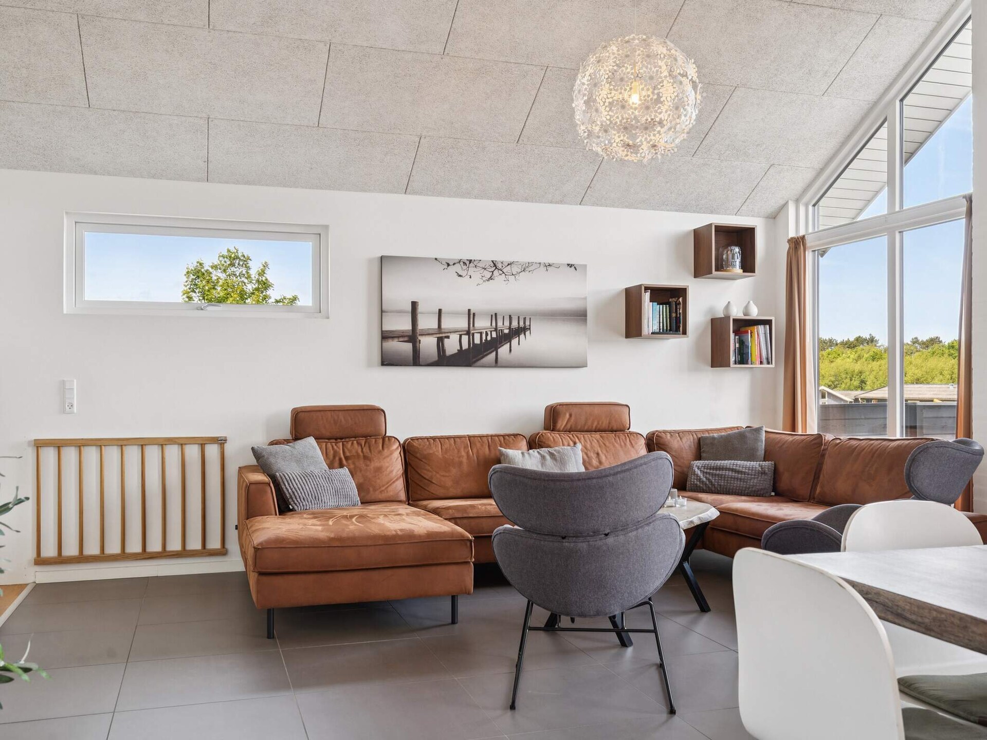 Groots vakantiehuis met zwembad, sauna & zeezicht op 250m van strand - foto 24