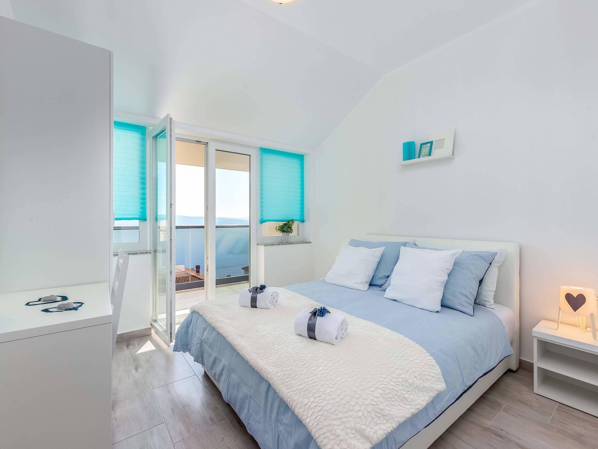 Villa Veronique VVG: Zeezicht & Golf op 90m van Strand in Dramalj - foto 17