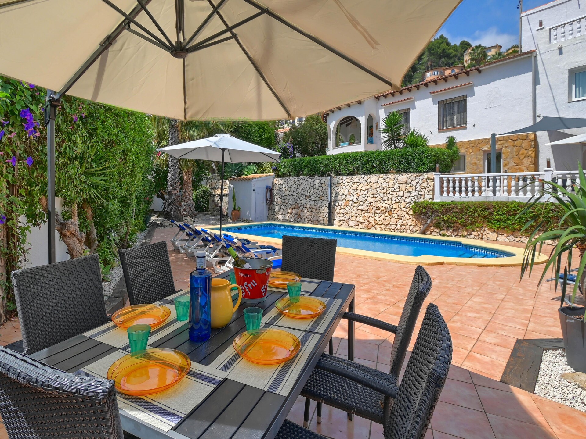 Villa Sonrisa: Ruime huisdiervriendelijke villa met zwembad in hartje Benissa - foto 25