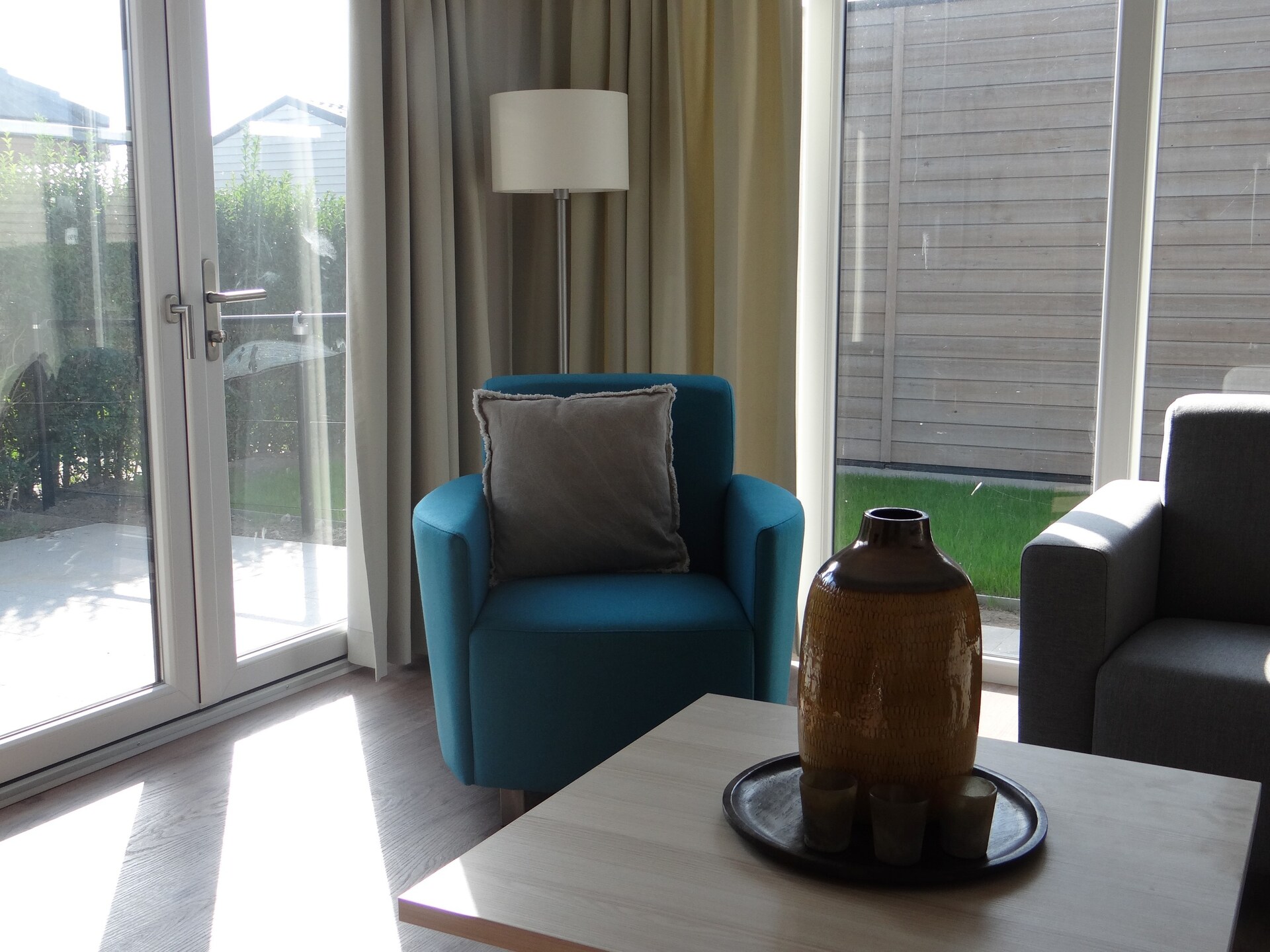Lichte bungalow voor 4 met tuin en wifi, vlakbij strand Bredene - foto 6