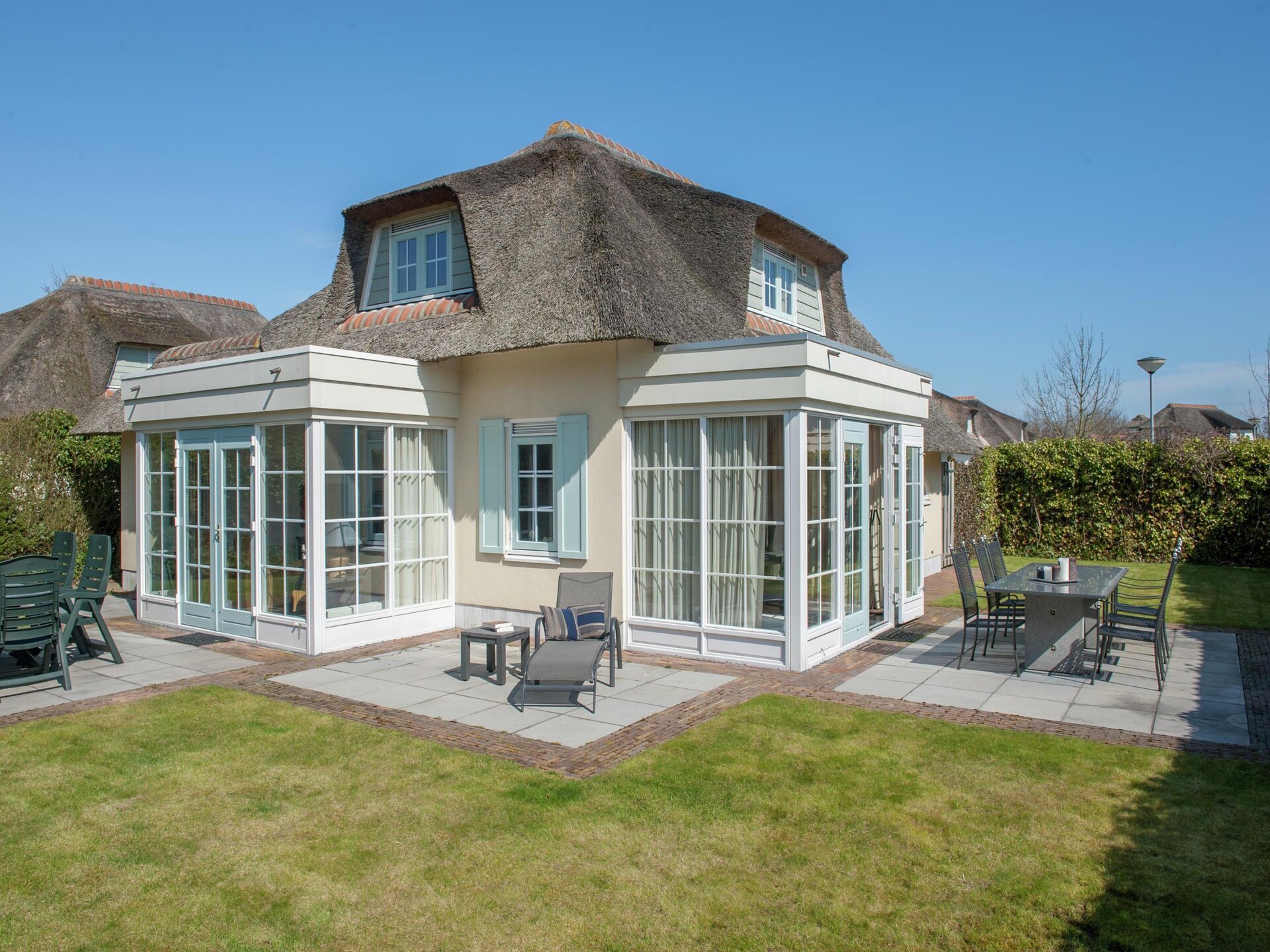 Luxueuze rietgedekte villa in Domburg, 8 pers, strand dichtbij - foto 8