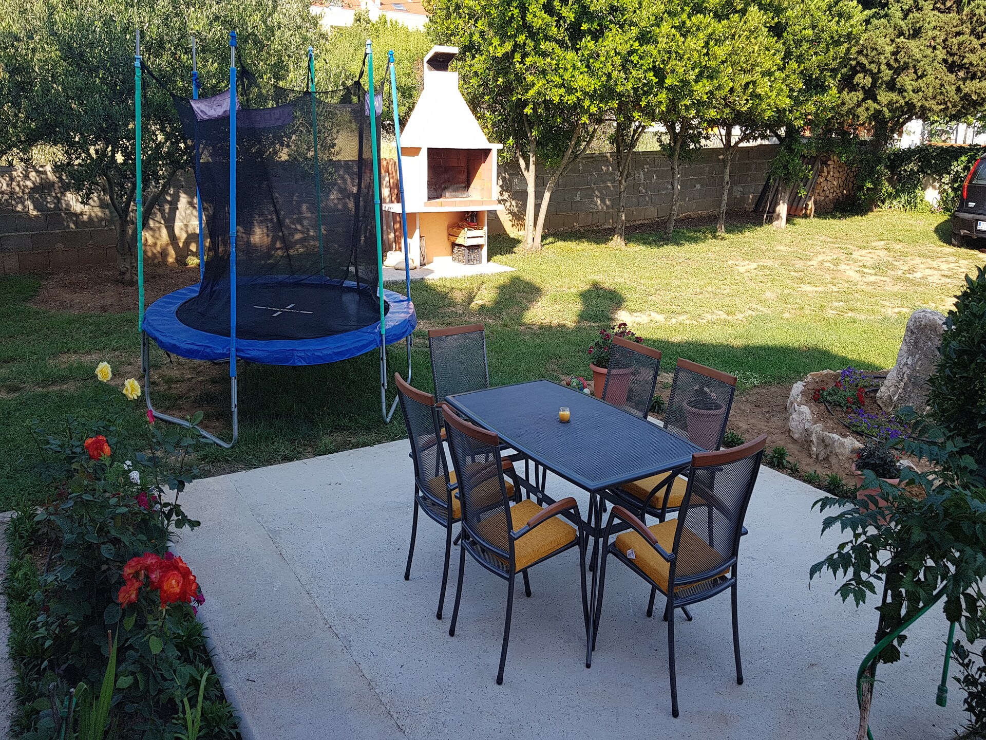 Ruim familieappartement in Vrsi-Mulo, 700m van zee met tuin en BBQ - foto 24