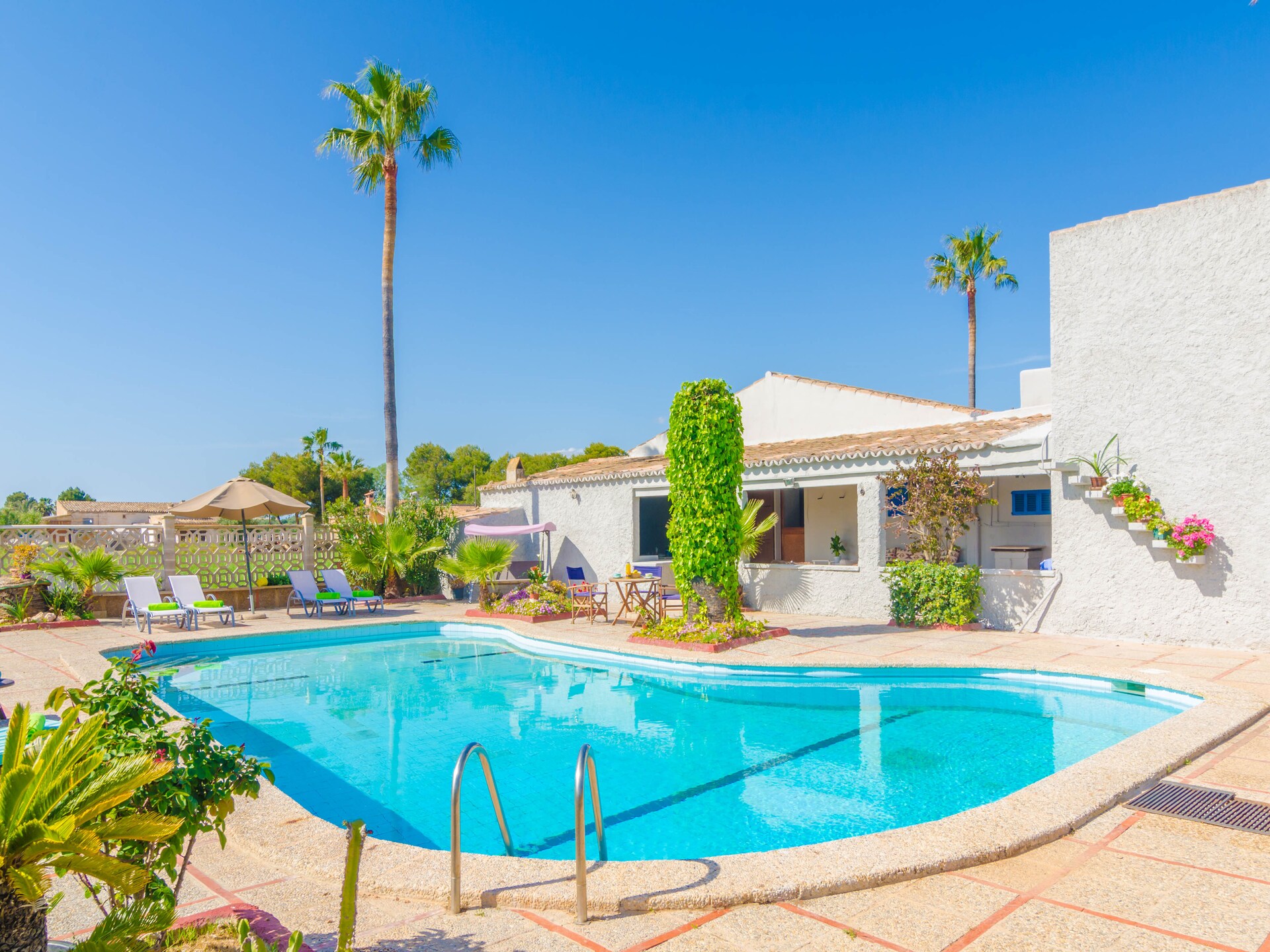 Vrijstaande villa met privézwembad op 1 km van strand Sa Ràpita - foto 6