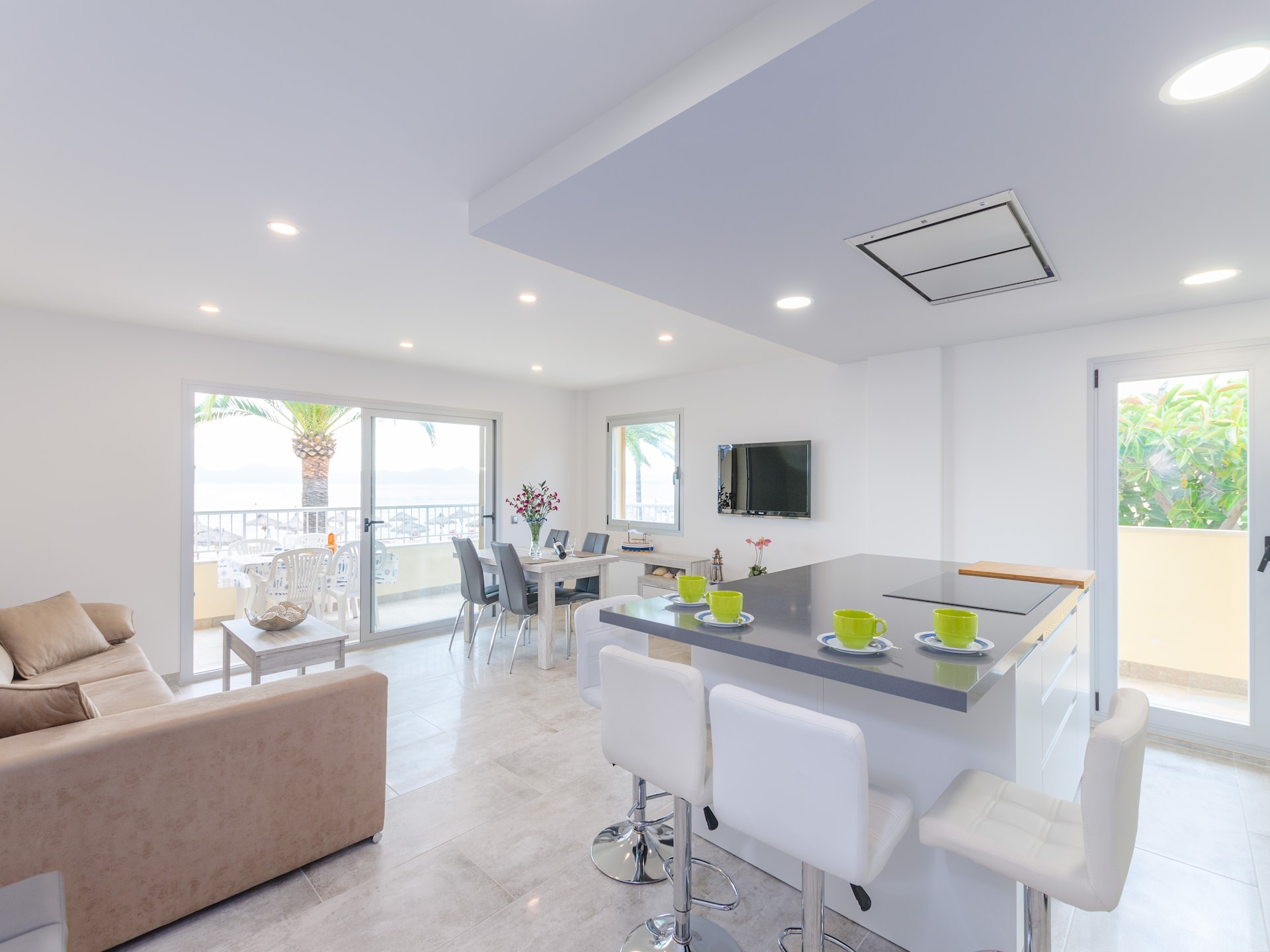 Appartement Bon Estar: Zeezicht & strand op 100m in Port d'Alcúdia - foto 11