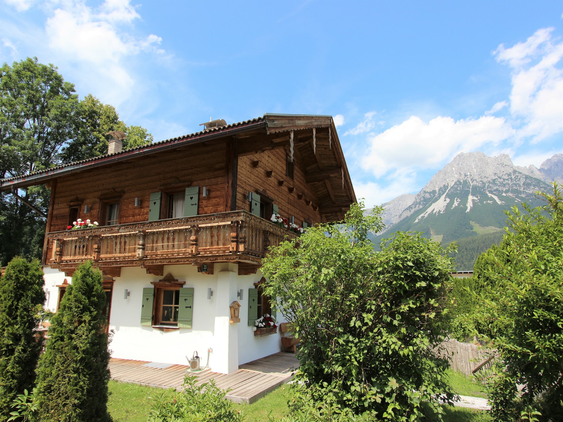 Aan de piste: Ruim chalet Kaiserliebe I in Ellmau voor 7 personen - foto 1
