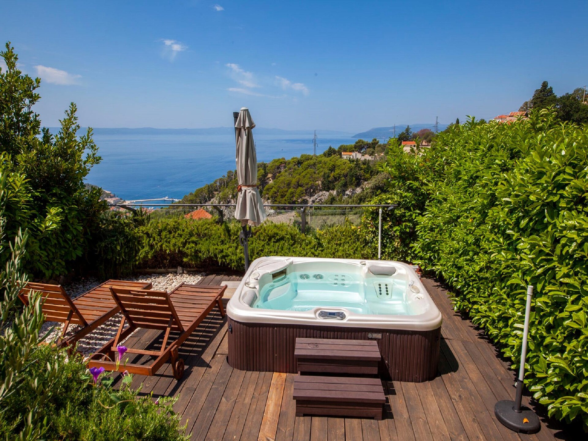 Stijlvol vrijstaand huis met jacuzzi, dakterras en zeezicht in Makarska - foto 26