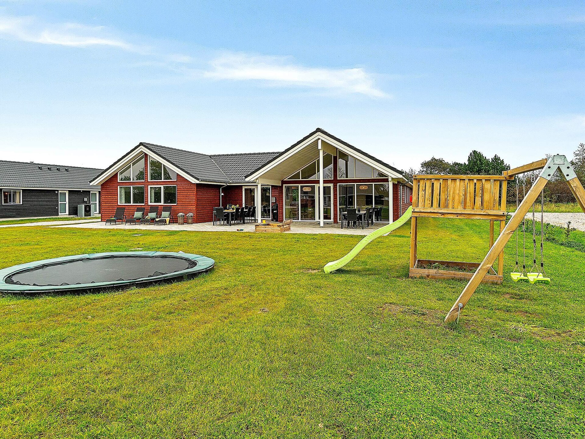 Luxe vakantiehuis met zwembad, sauna en whirlpool nabij Grenå Strand, 18 pers. - foto 2