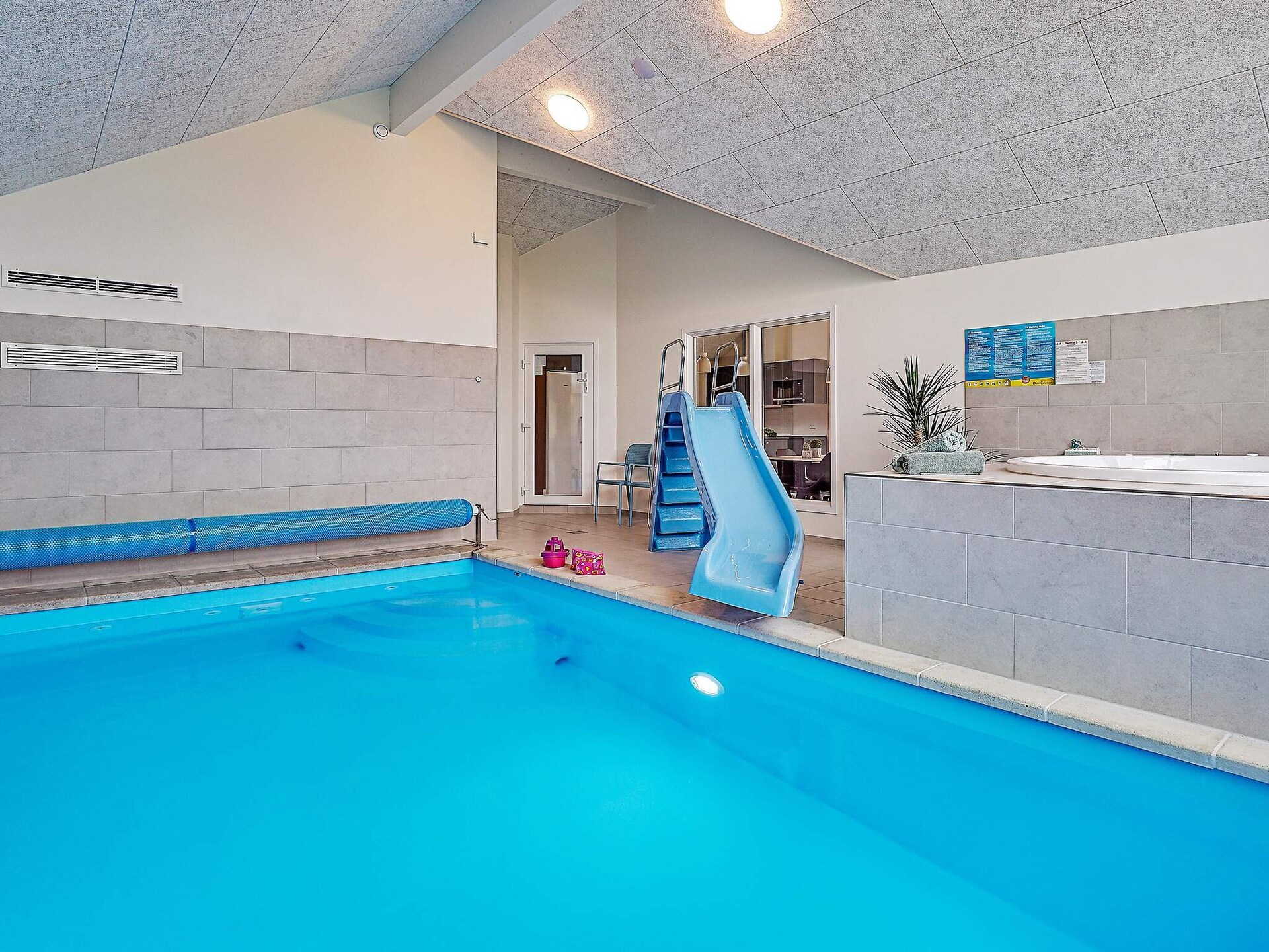 Luxe vakantiehuis met zwembad, sauna en whirlpool nabij Grenå Strand, 18 pers. - foto 14