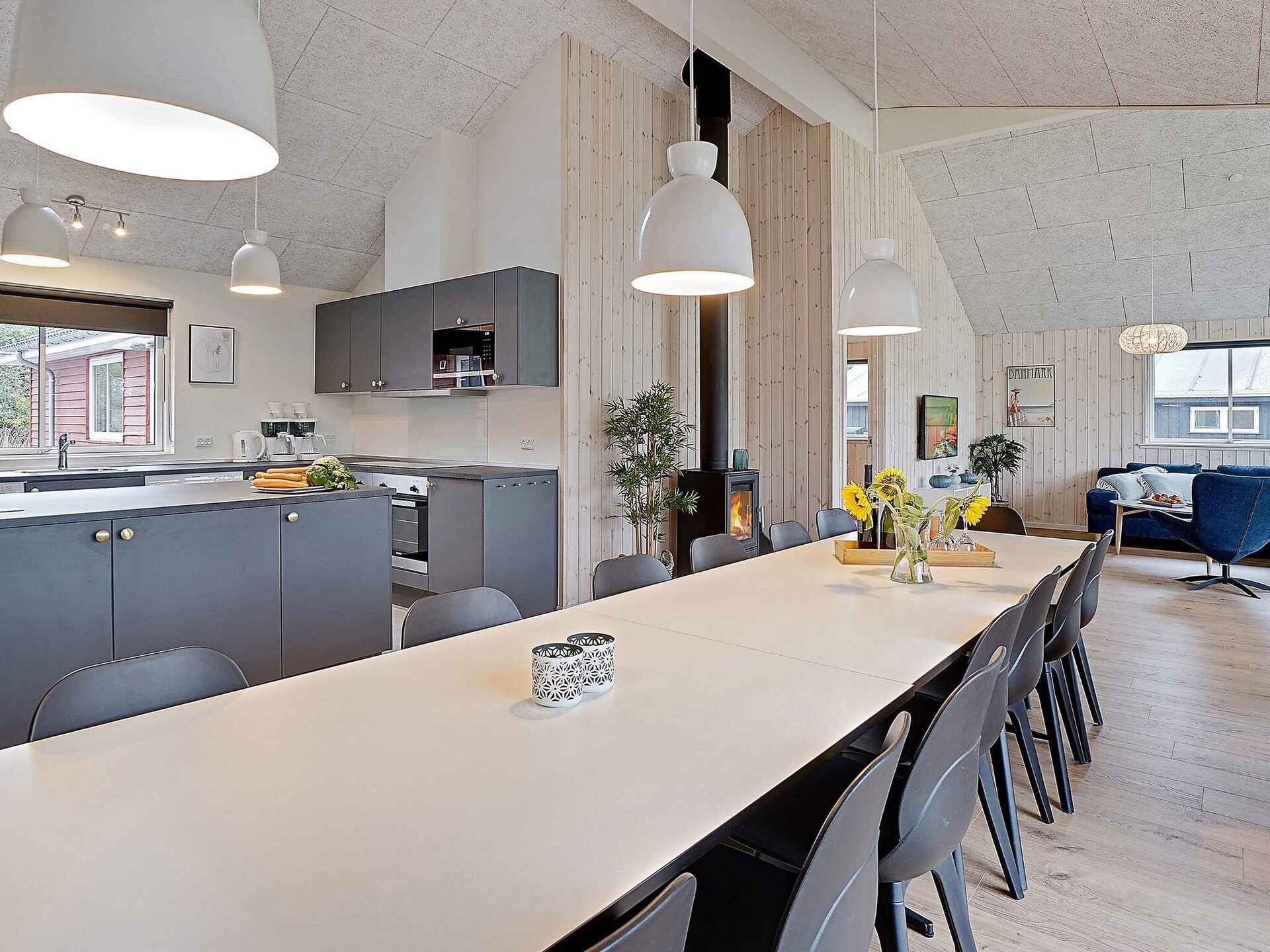 Luxe vakantiehuis met zwembad, sauna en whirlpool nabij Grenå Strand, 18 pers. - foto 27