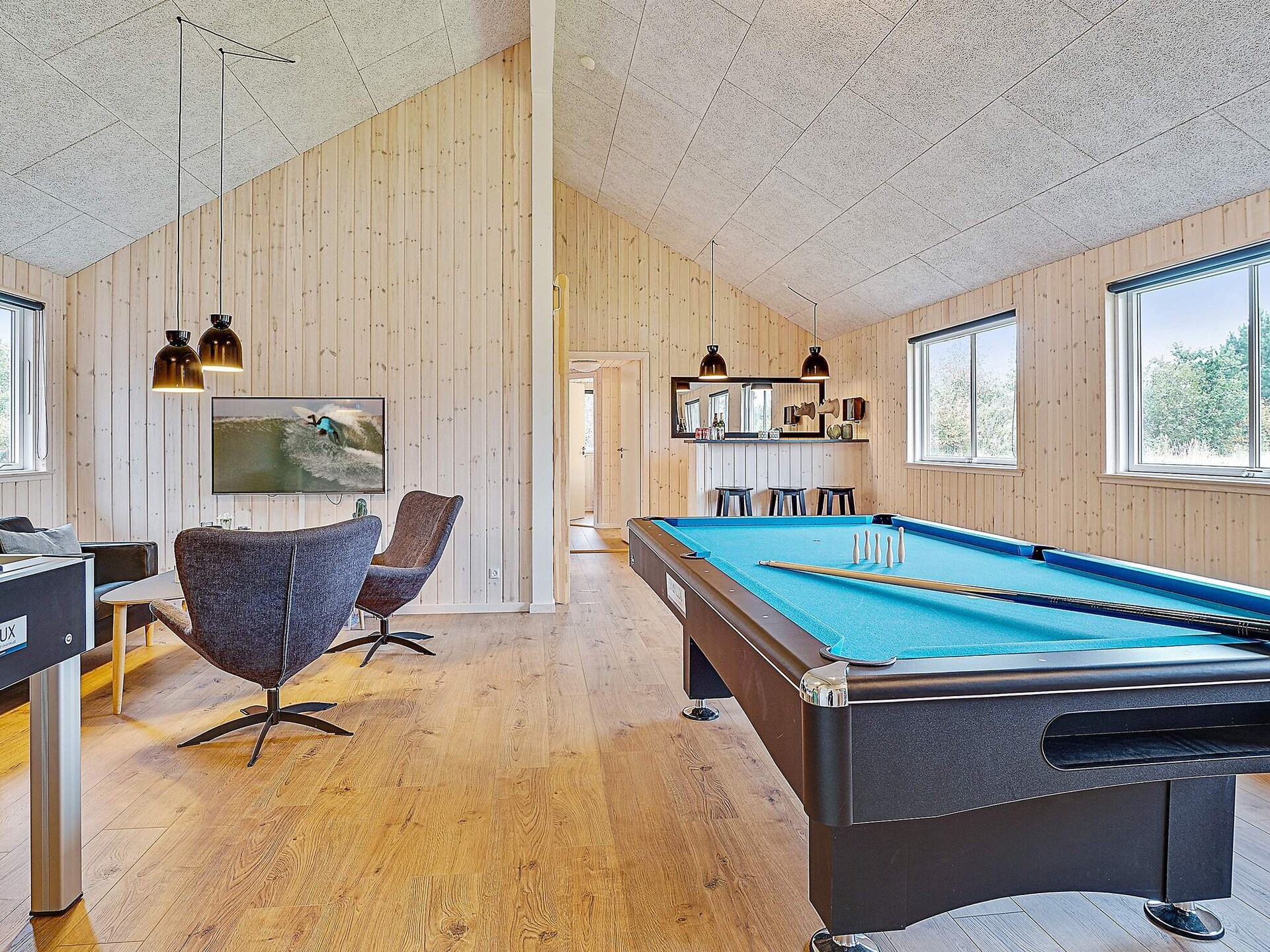 Luxe vakantiehuis met zwembad, sauna en whirlpool nabij Grenå Strand, 18 pers. - foto 32