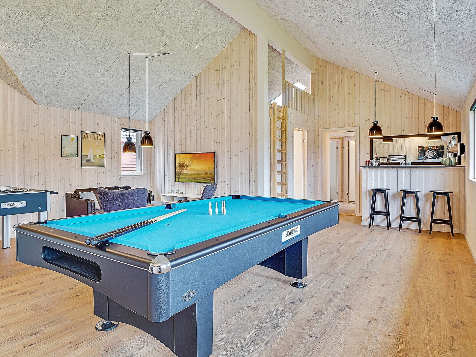 Luxe vakantiehuis met zwembad, sauna en whirlpool nabij Grenå Strand, 18 pers. - foto 18