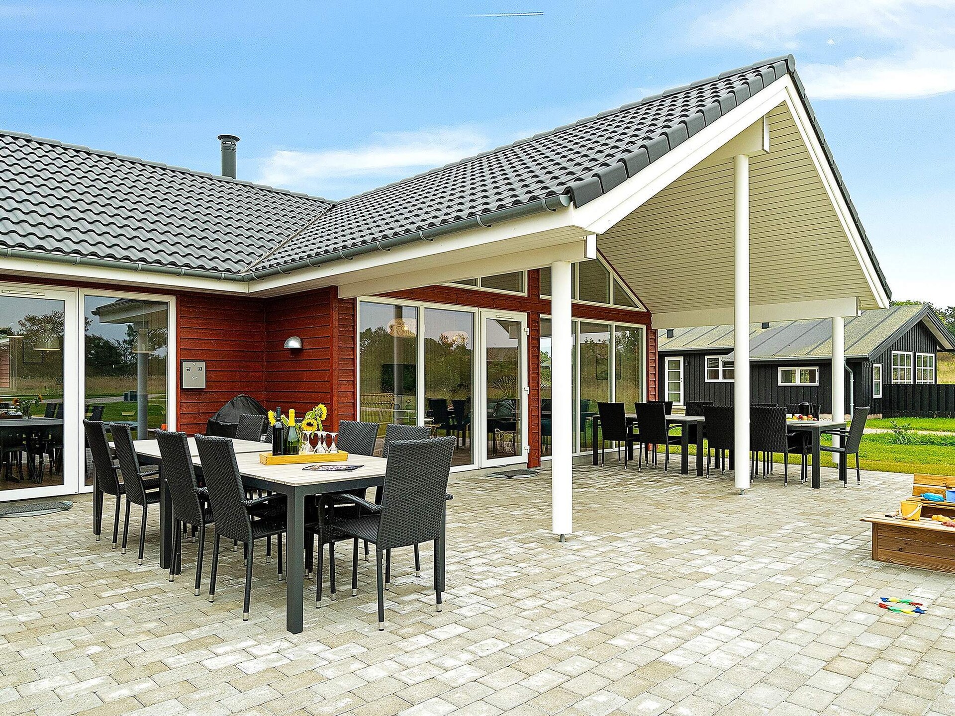 Luxe vakantiehuis met zwembad, sauna en whirlpool nabij Grenå Strand, 18 pers. - foto 38