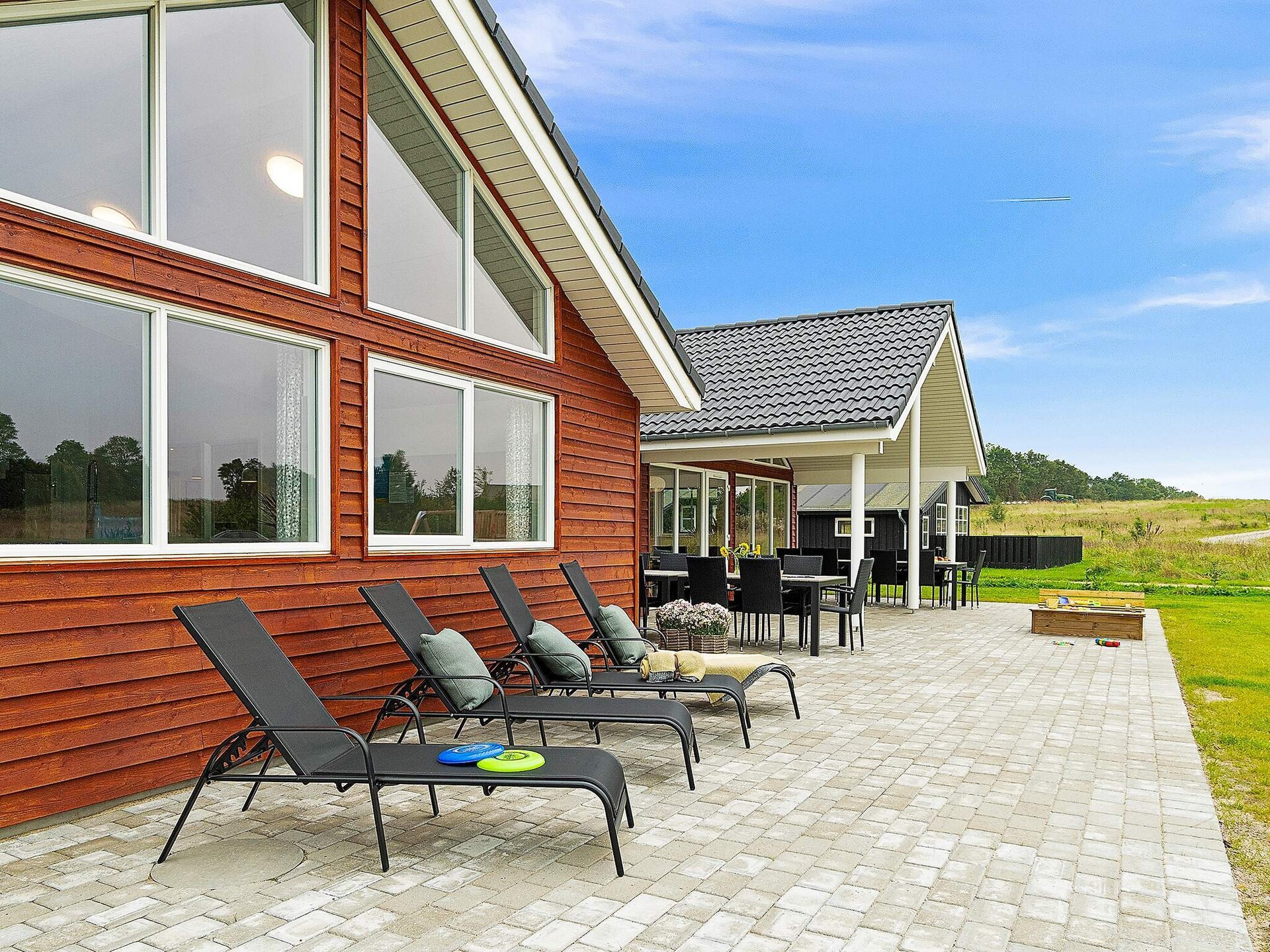 Luxe vakantiehuis met zwembad, sauna en whirlpool nabij Grenå Strand, 18 pers. - foto 43