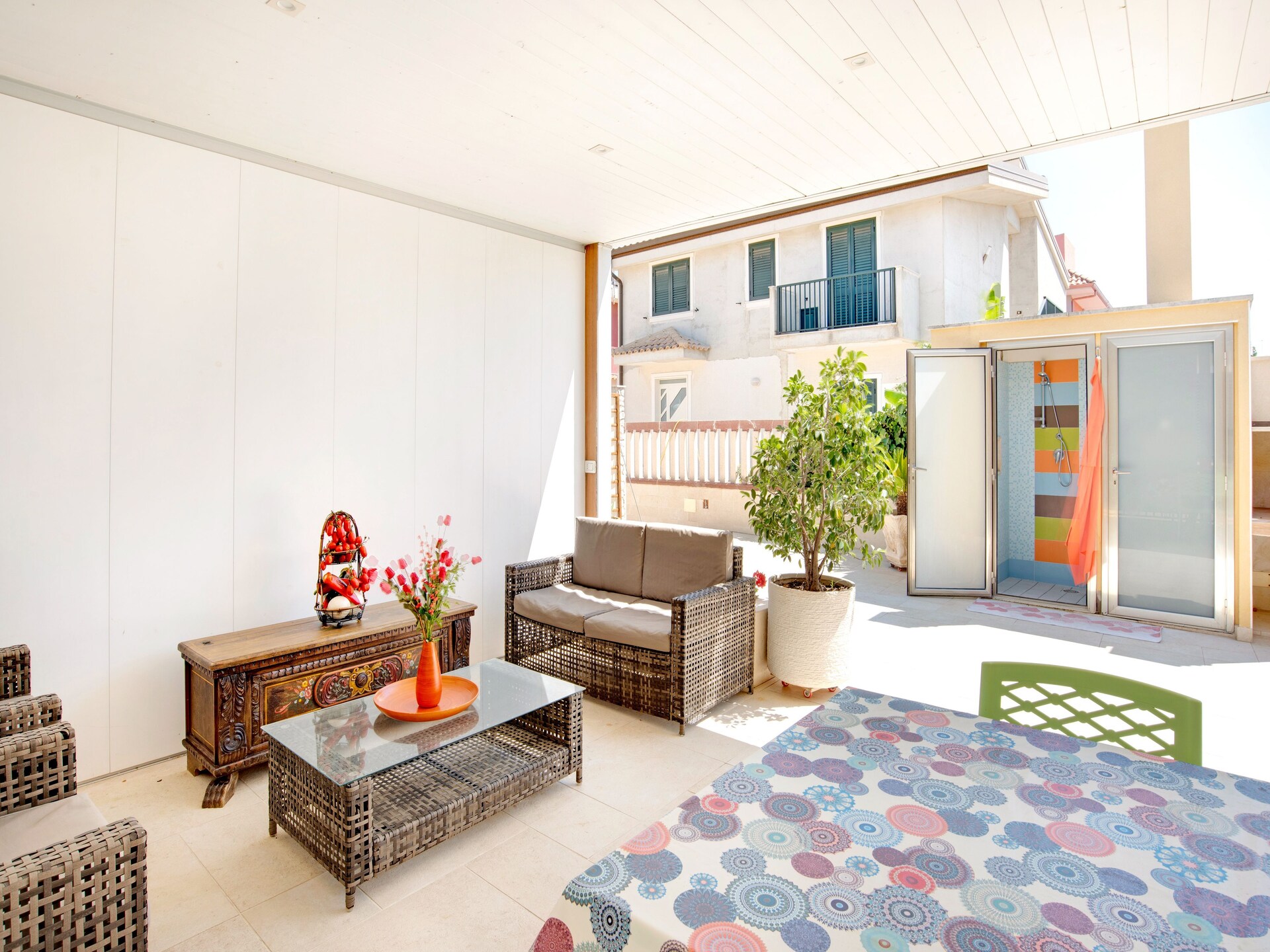 Ruim appartement met tuin en BBQ op 150 meter van het strand van Reitani - foto 7