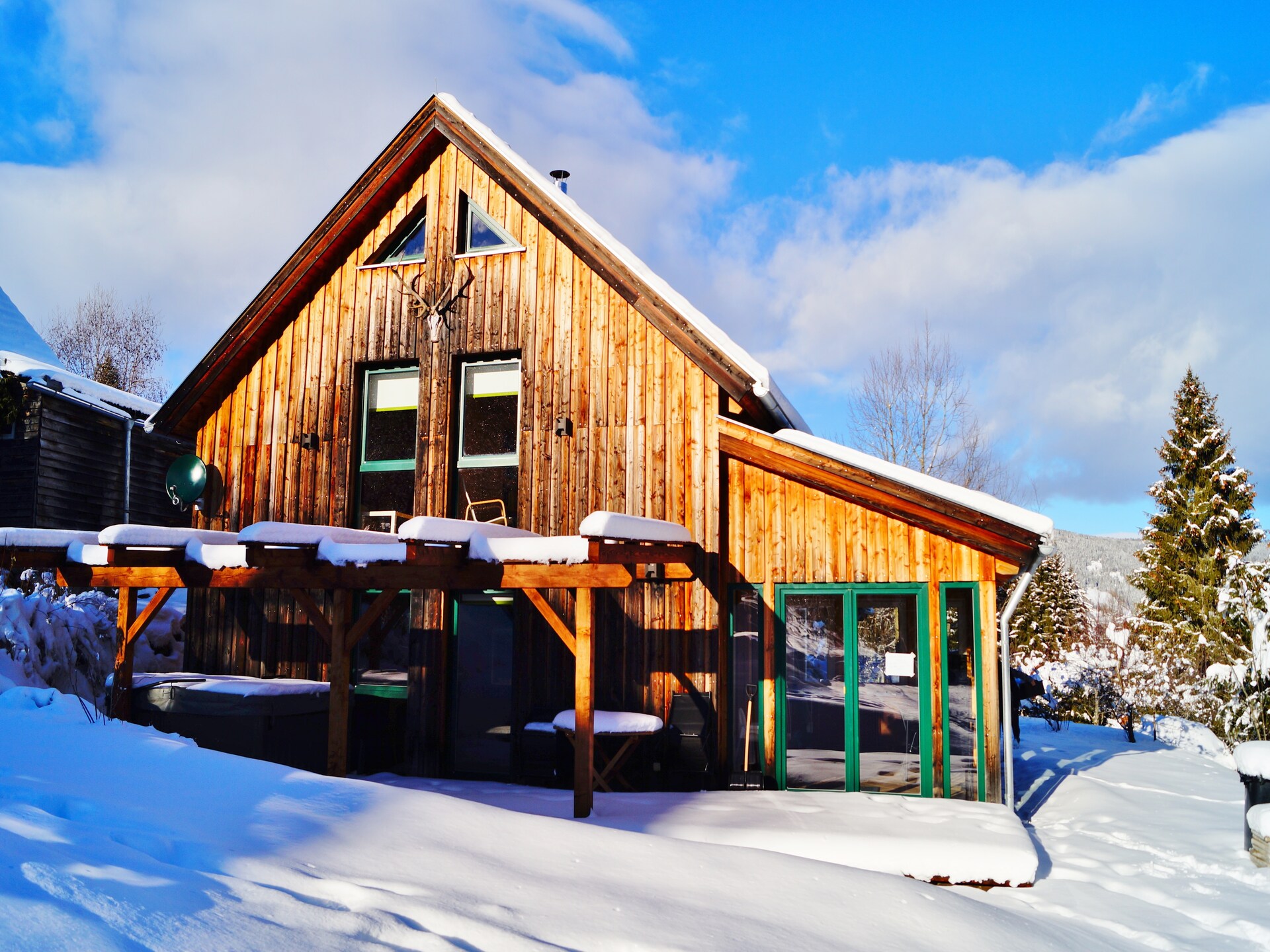 Ruim vrijstaand chalet voor 9 aan de voet van Kreischberg, 100m tot skilift - foto 17