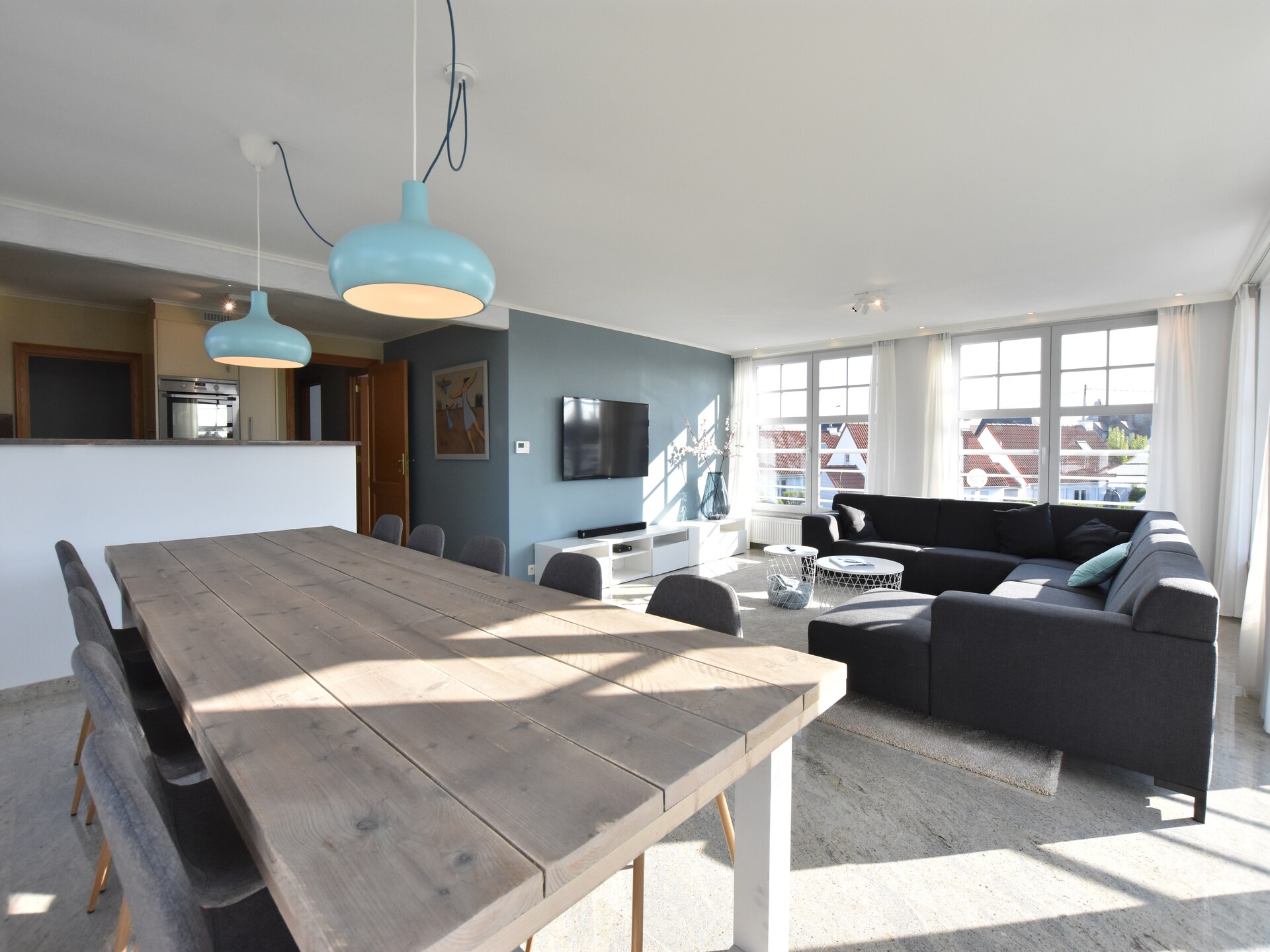 Op 700 m van het strand: 8-persoons appartement in De Haan - foto 12