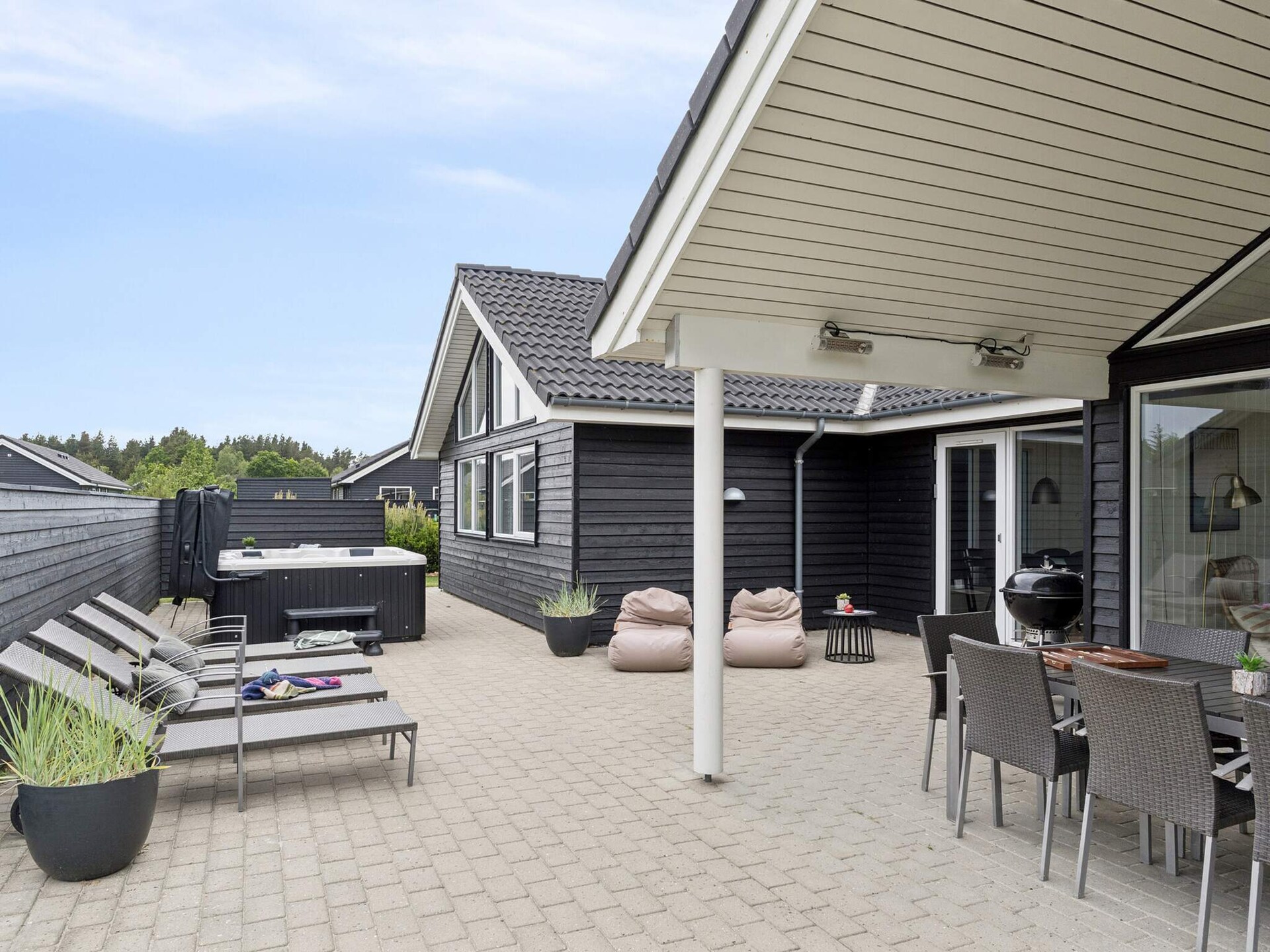 Groot vakantiehuis met zwembad en sauna bij Houstrup Strand - foto 8