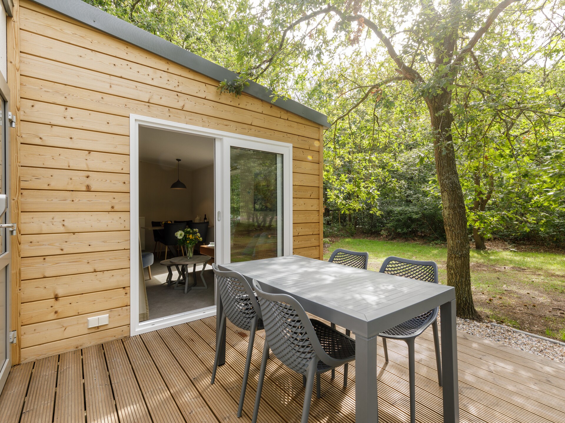 Modern chalet met wellnessoptie op hondvriendelijk Vakantiepark Kijkduin - foto 8