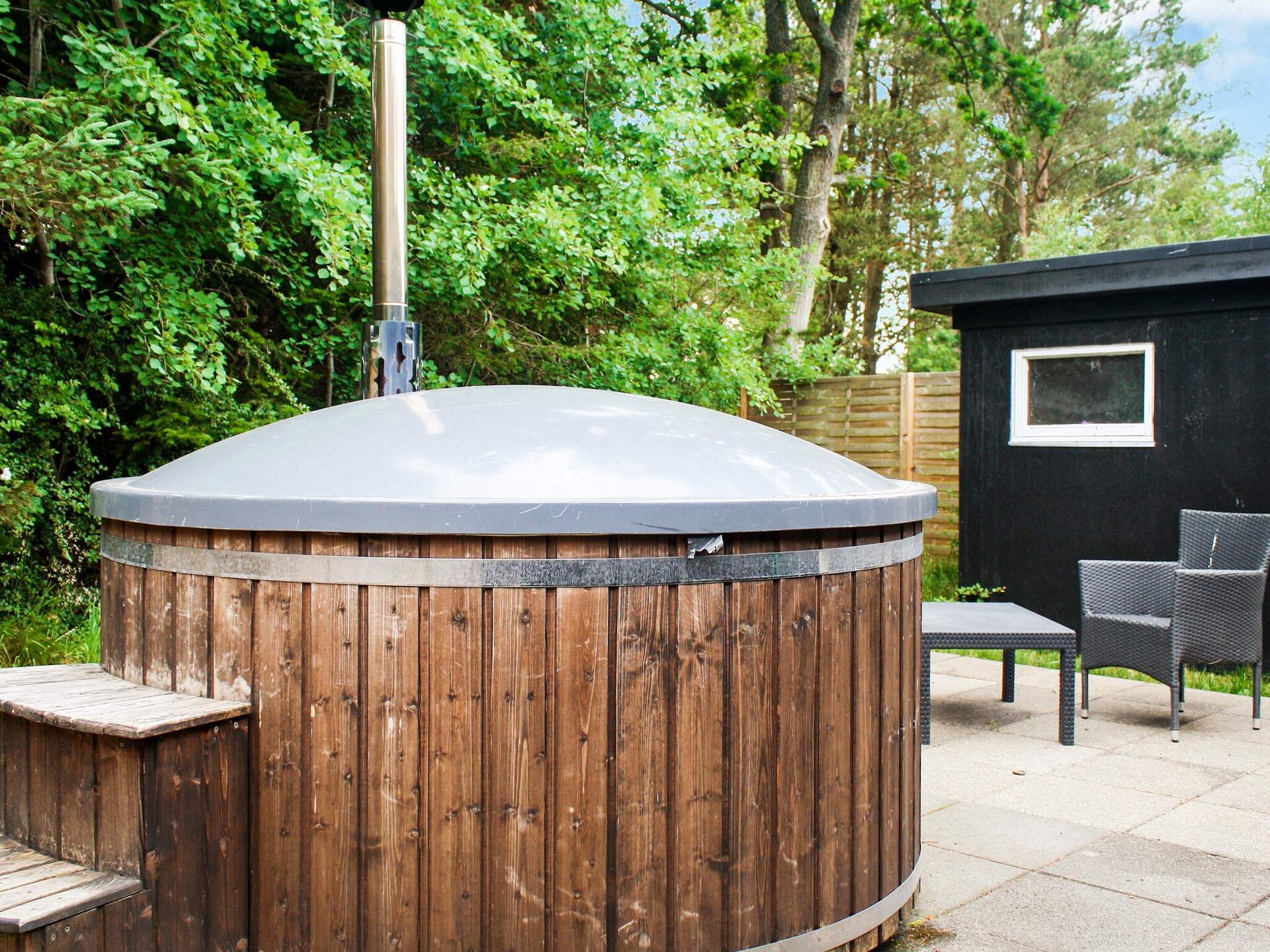 Vrijstaand vakantiehuis met whirlpool, sauna en houten badkuip op 800m van zee - foto 5