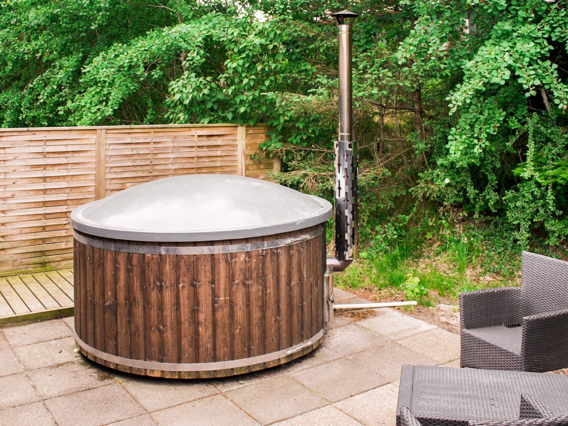 Vrijstaand vakantiehuis met whirlpool, sauna en houten badkuip op 800m van zee - foto 16