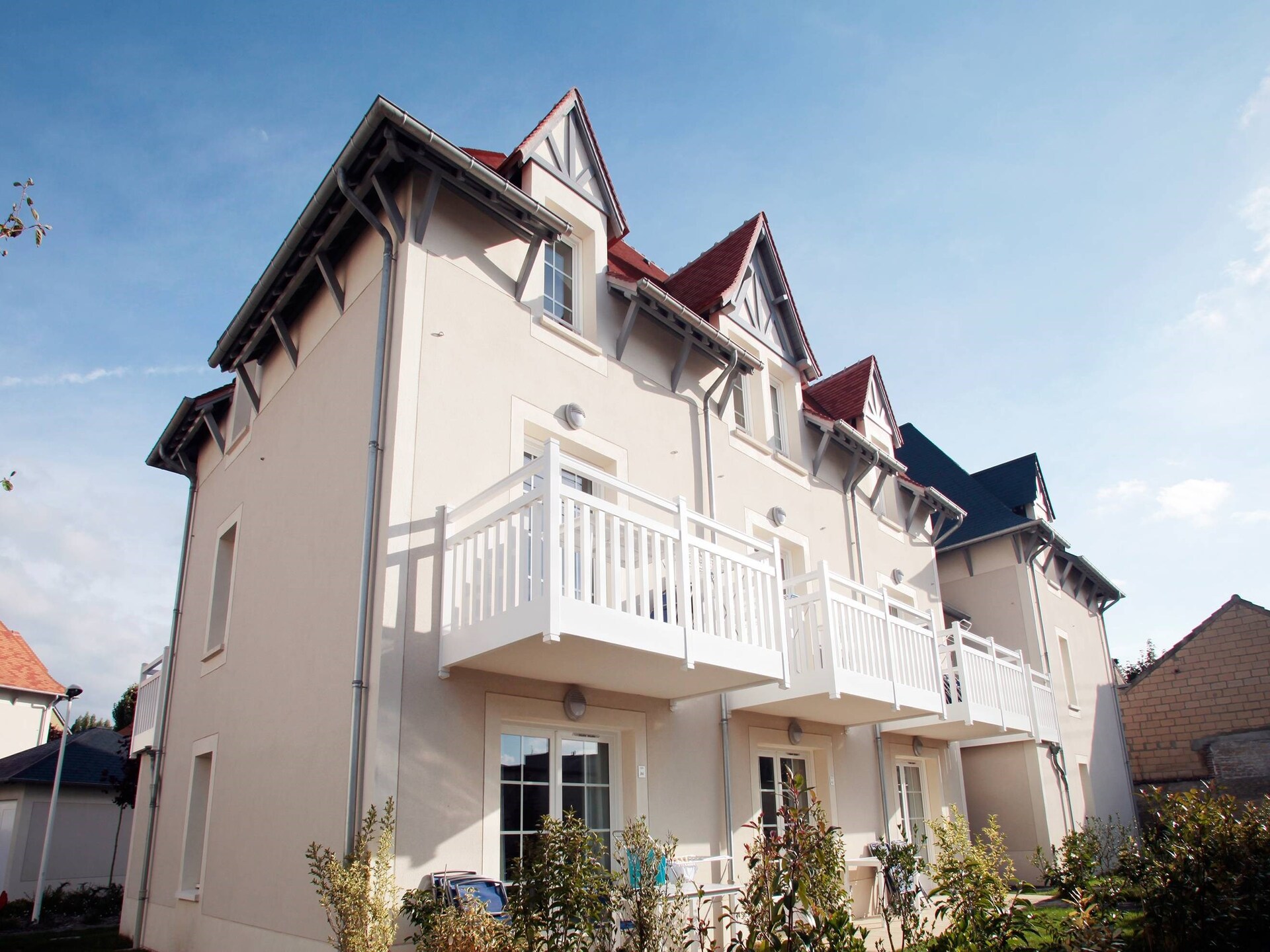 Duplex voor 6 personen met zwembad en balkon, op loopafstand van het strand in Cabourg - foto 8