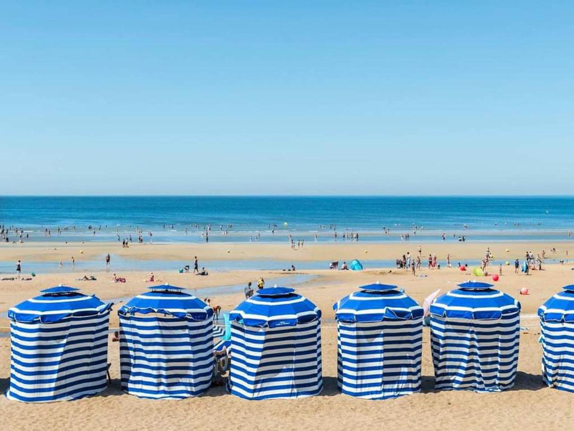 Duplex voor 6 personen met zwembad en balkon, op loopafstand van het strand in Cabourg - foto 20