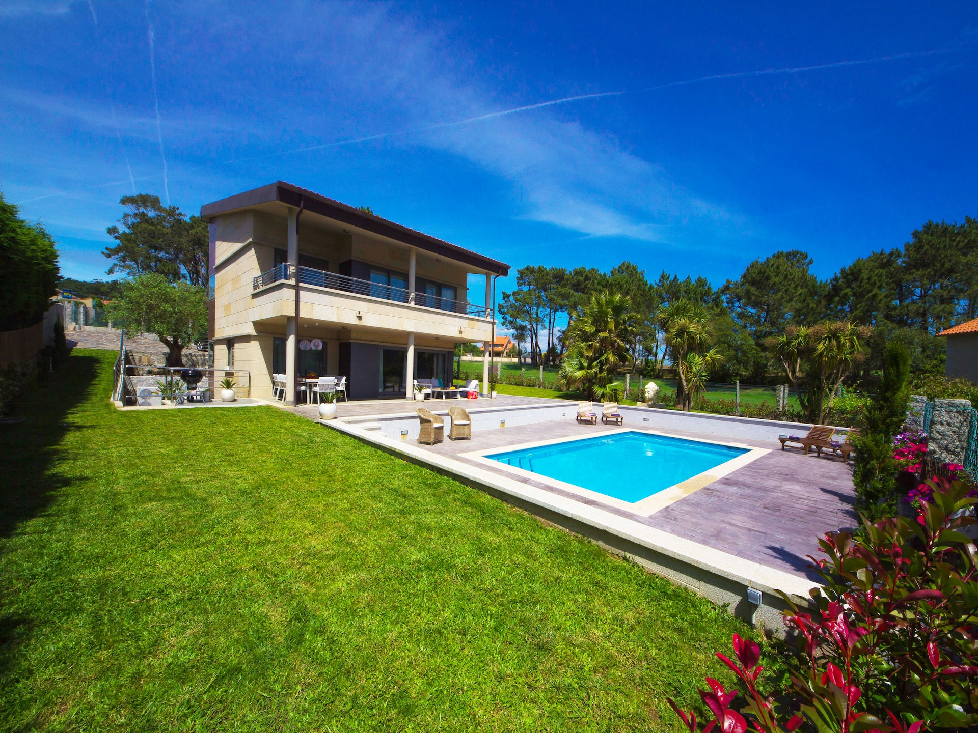 Villa Montalvo: Zeezicht, zwembad & privé wellness op 400m van het strand - foto 1