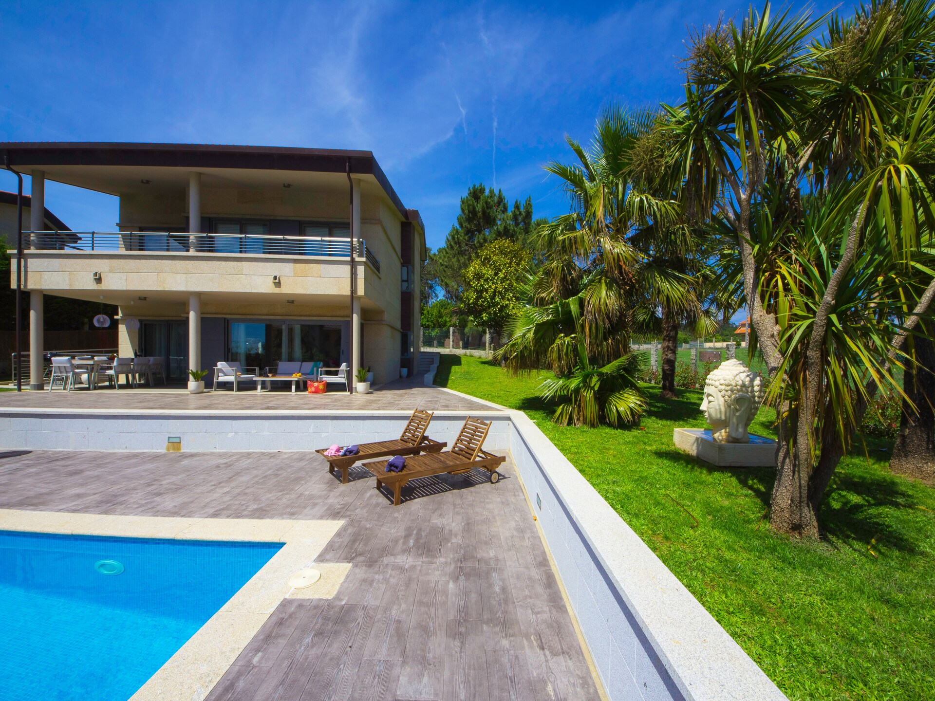 Villa Montalvo: Zeezicht, zwembad & privé wellness op 400m van het strand - foto 8