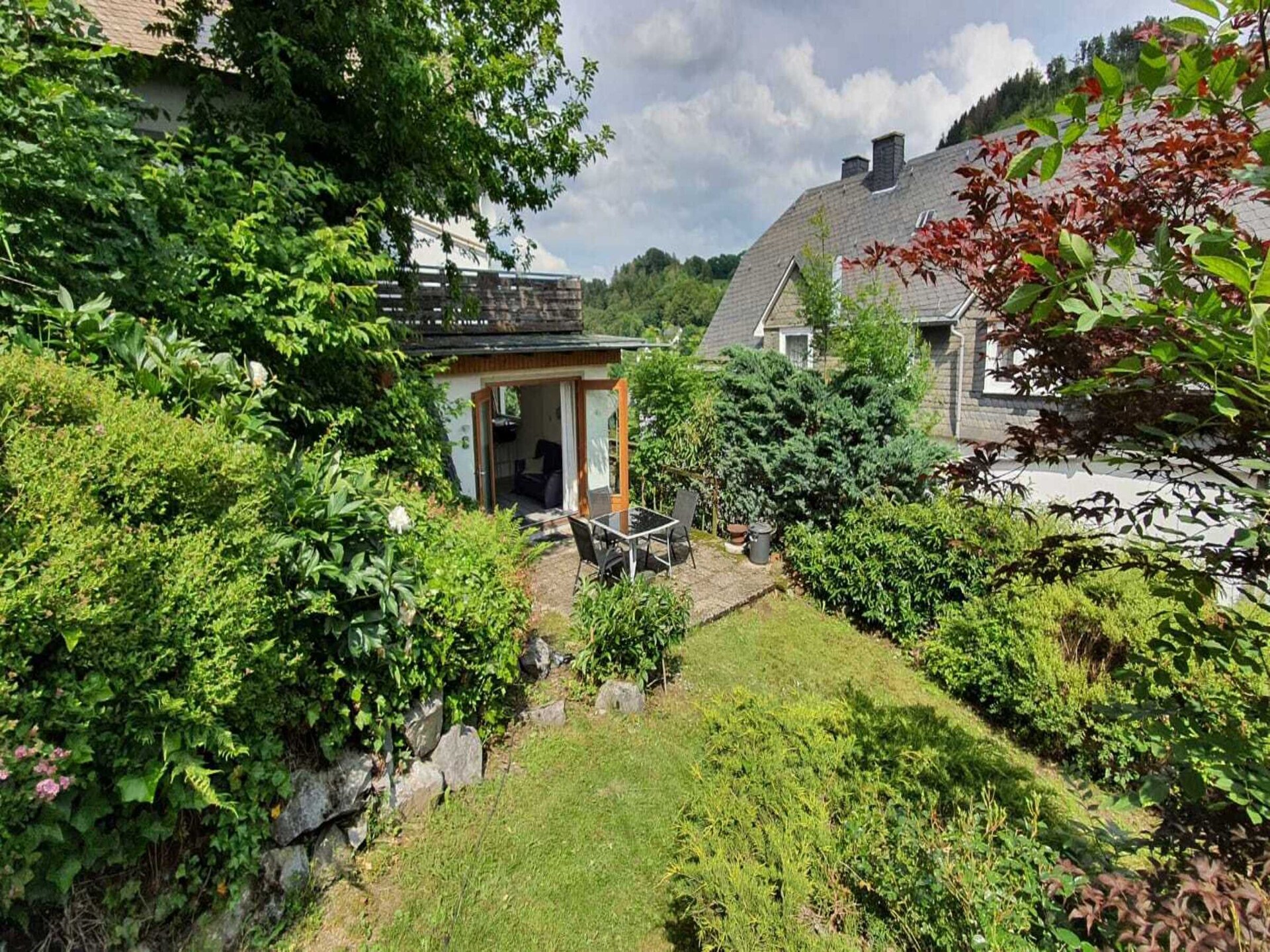 Knus appartement aan de bosrand met tuin en uitzicht in Schwalefeld - foto 26