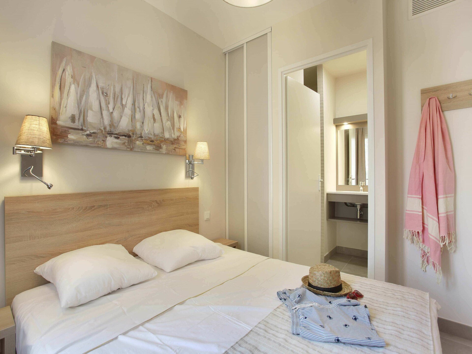 Appartement 6 pers. op 800m van strand Cavalaire-sur-Mer - foto 12