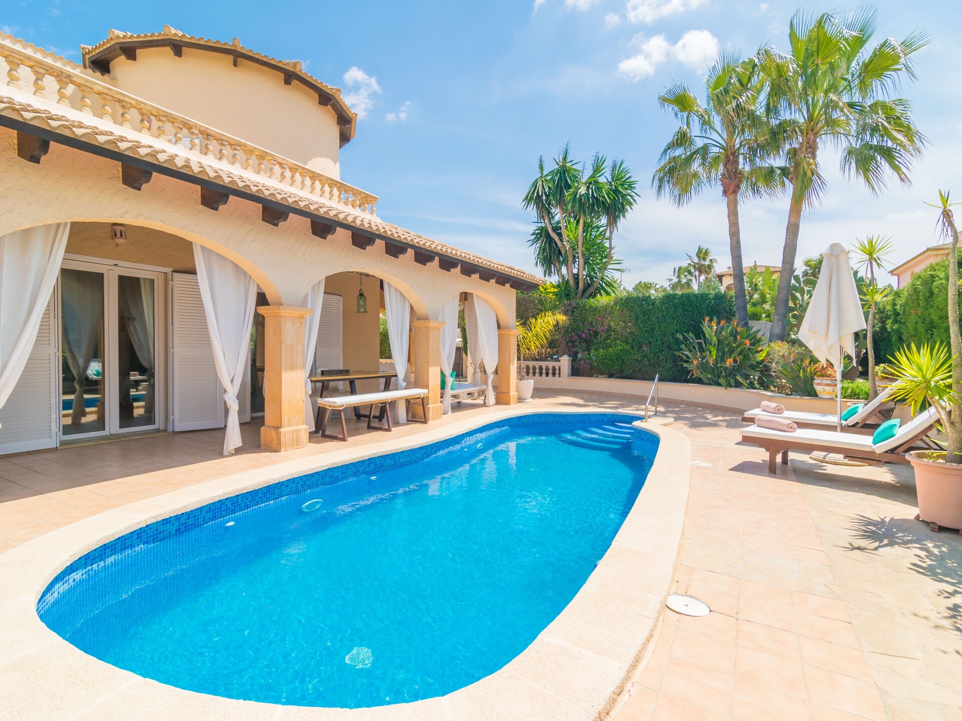Casa Bel: moderne villa met privézwembad nabij strand Son Serra de Marina - foto 7