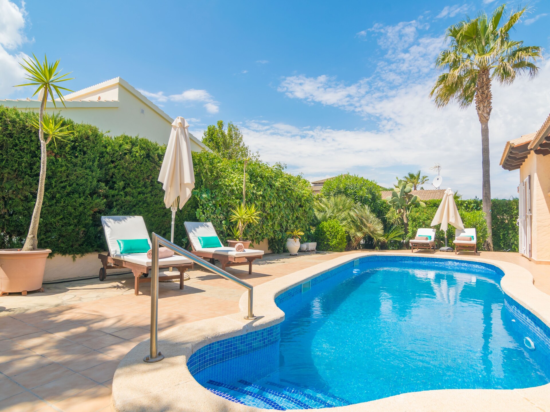 Casa Bel: moderne villa met privézwembad nabij strand Son Serra de Marina - foto 8