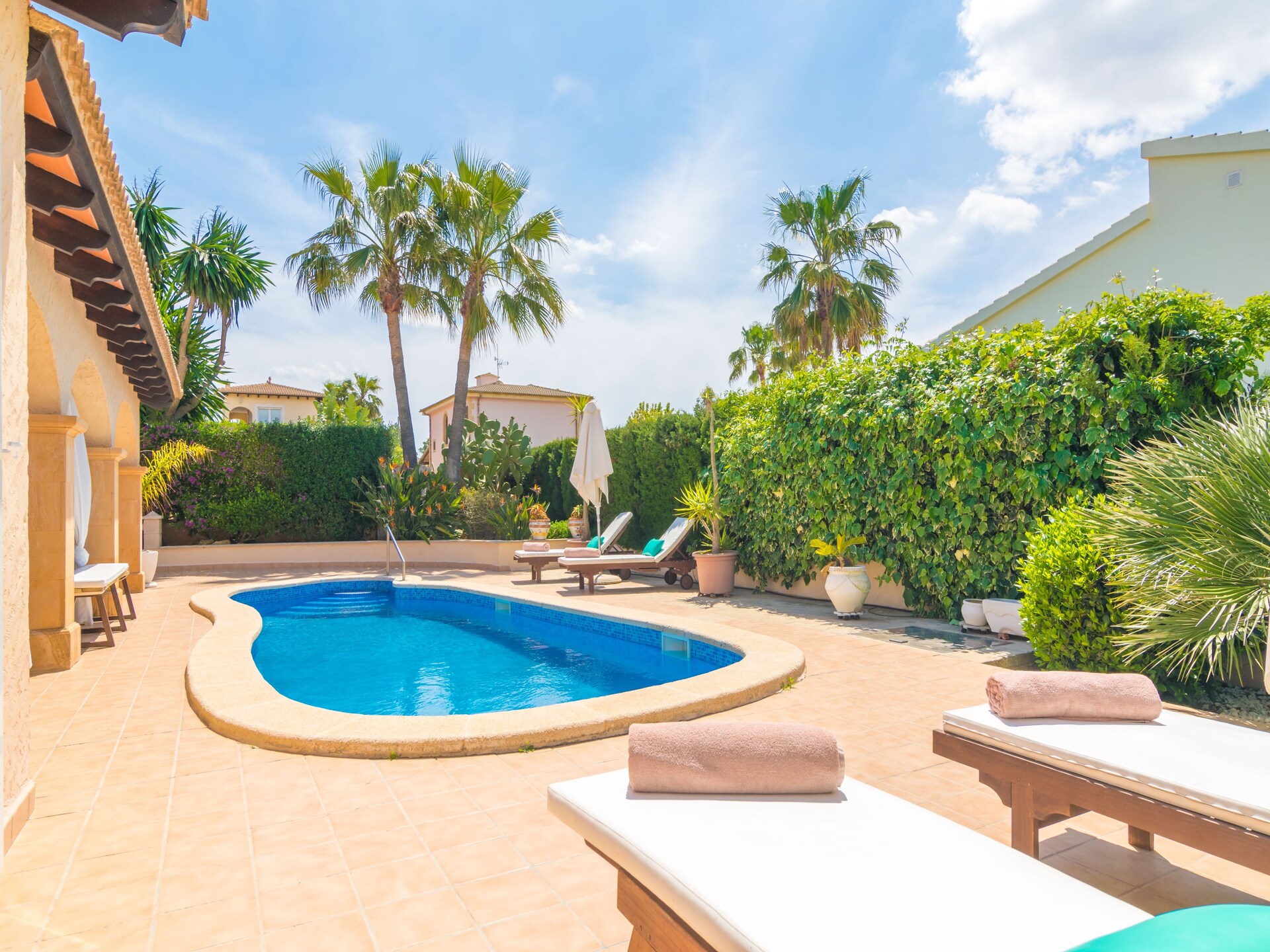 Casa Bel: moderne villa met privézwembad nabij strand Son Serra de Marina - foto 9