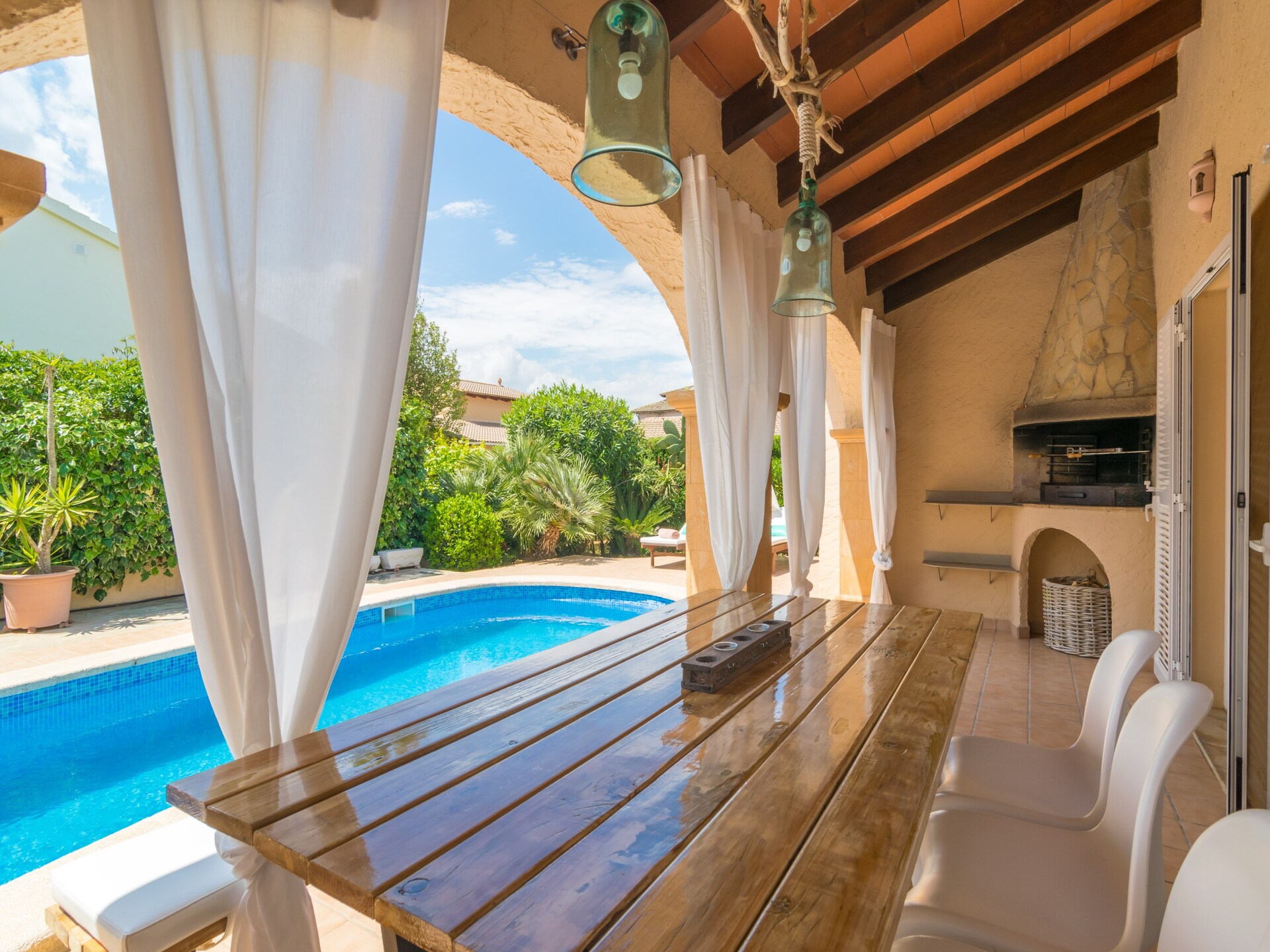 Casa Bel: moderne villa met privézwembad nabij strand Son Serra de Marina - foto 32