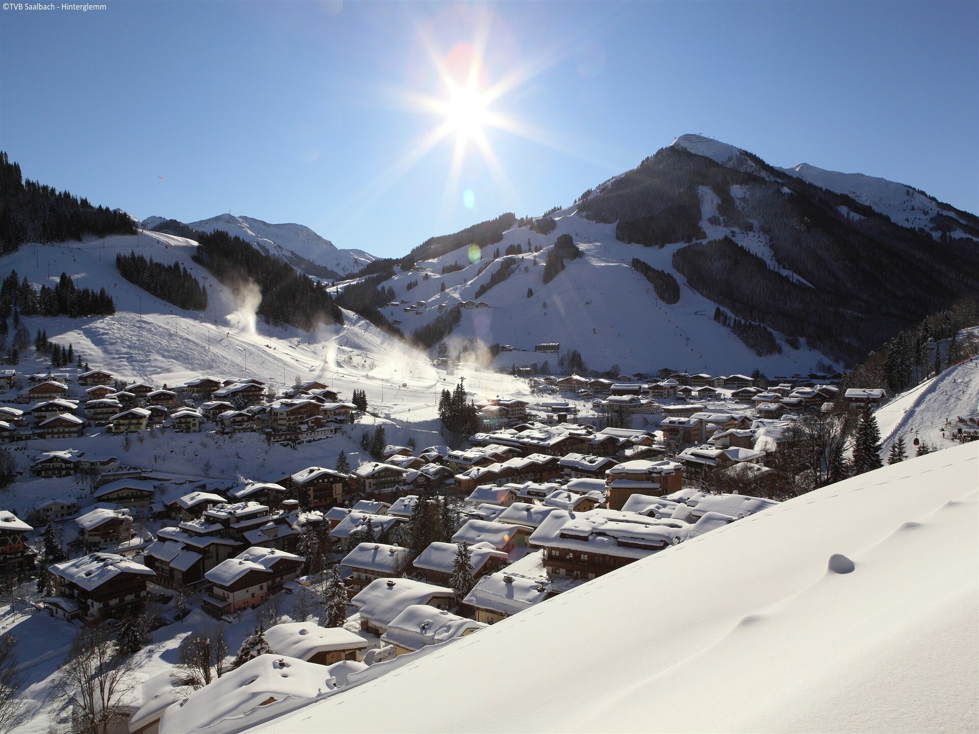 Ruim appartement Jakob 2 in centrum Saalbach-Hinterglemm voor 6 personen - foto 6
