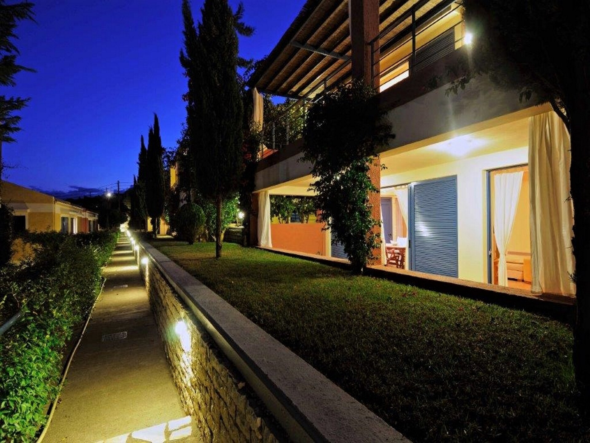 Bohemia Beach House: Direct aan zee op Corfu met gedeeld zwembad - foto 7