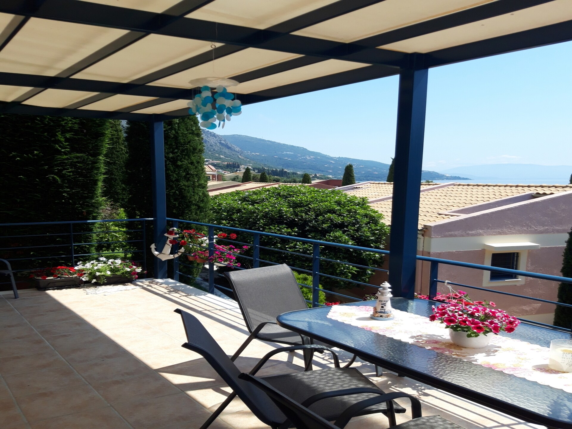 Bohemia Beach House: Direct aan zee op Corfu met gedeeld zwembad - foto 13