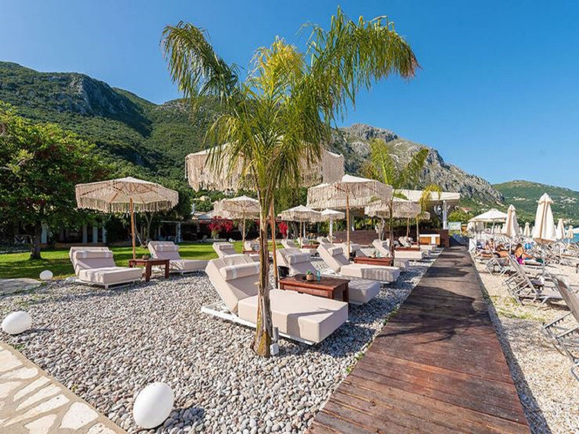 Bohemia Beach House: Direct aan zee op Corfu met gedeeld zwembad - foto 22