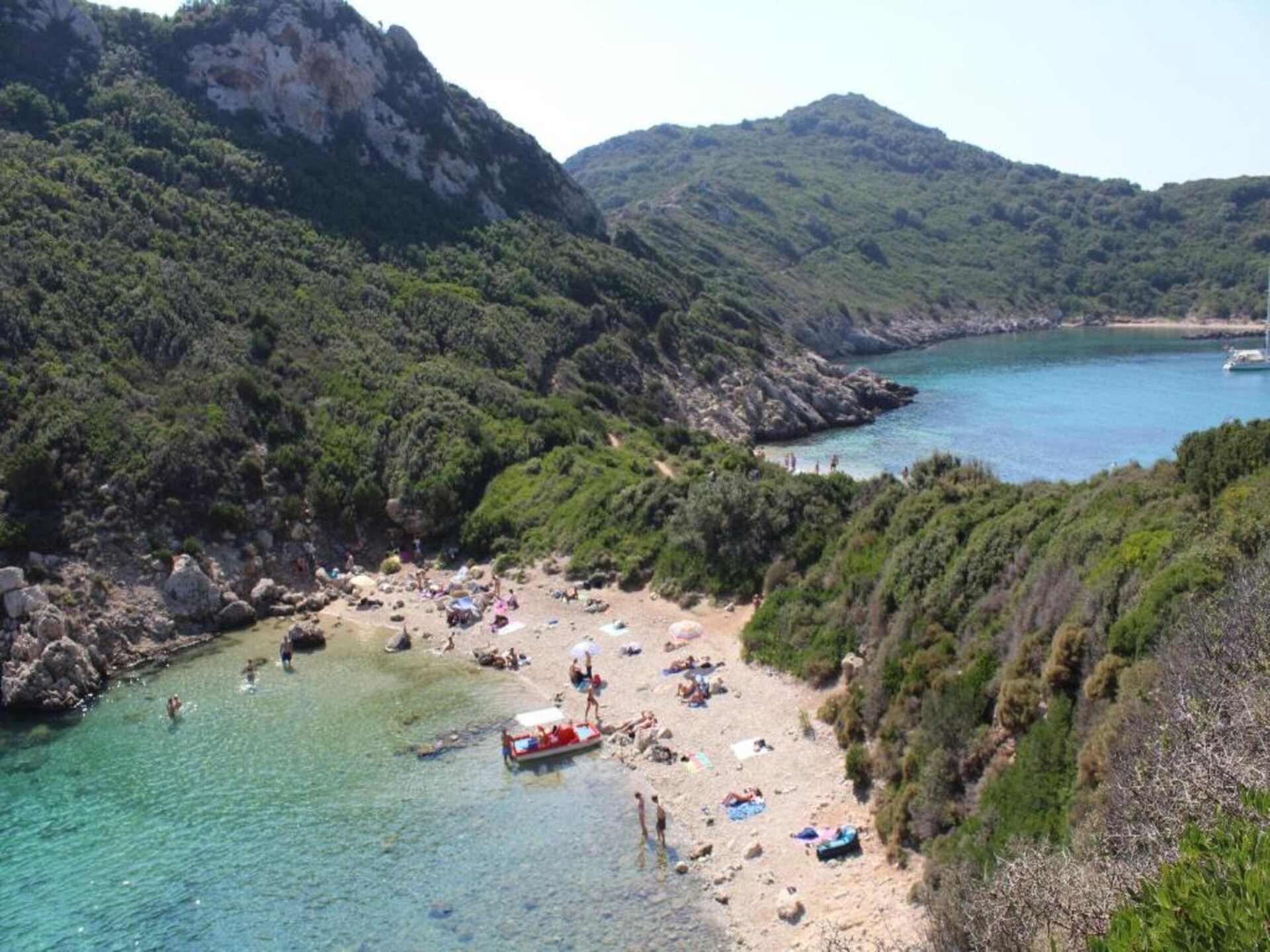 Bohemia Beach House: Direct aan zee op Corfu met gedeeld zwembad - foto 39