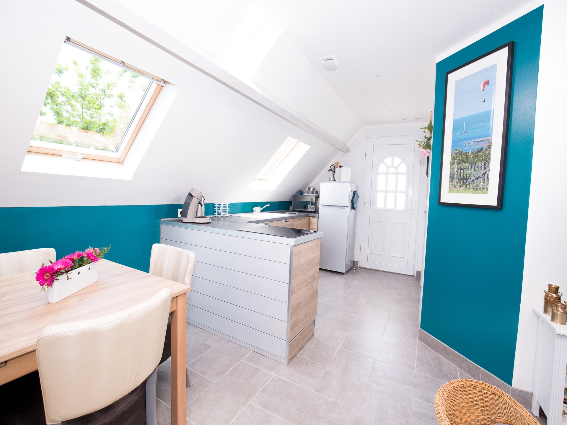 Modern vakantiehuis in Quinéville met panoramisch zeezicht, tuin & bbq - foto 12