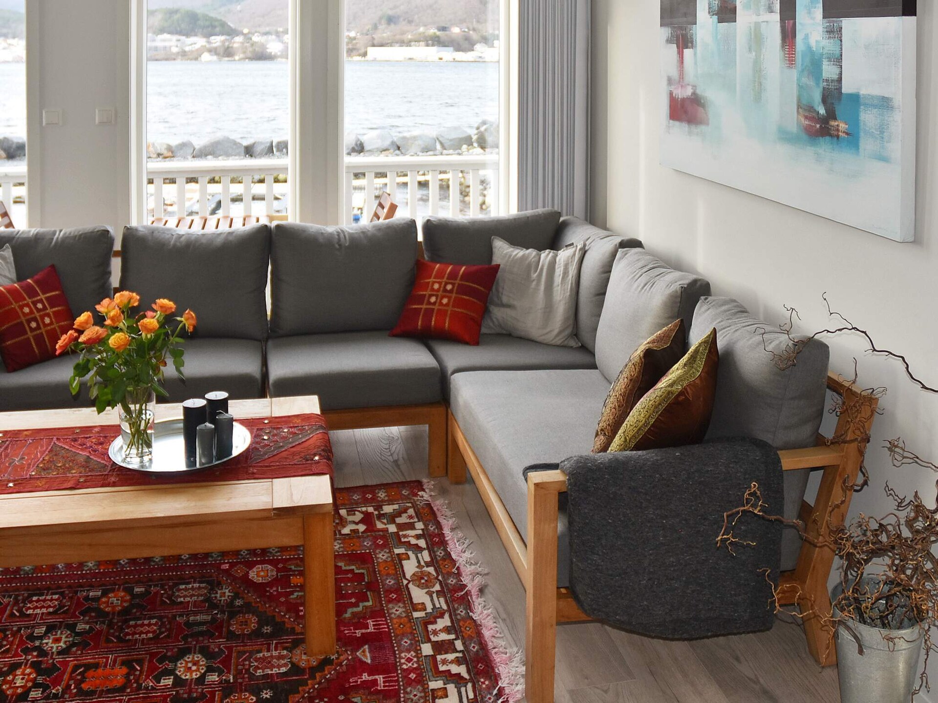 Authentiek Noors vakantiehuis in Rorbu-stijl met panoramisch uitzicht op zee - foto 10
