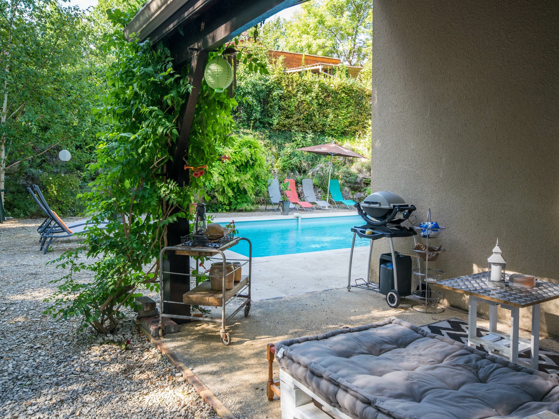 Le Club des cinq: Vrijstaand vakantiehuis met privézwembad aan de golfbaan - foto 16