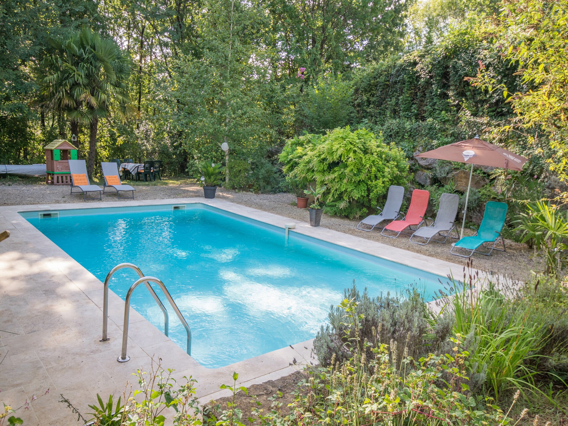 Le Club des cinq: Vrijstaand vakantiehuis met privézwembad aan de golfbaan - foto 8